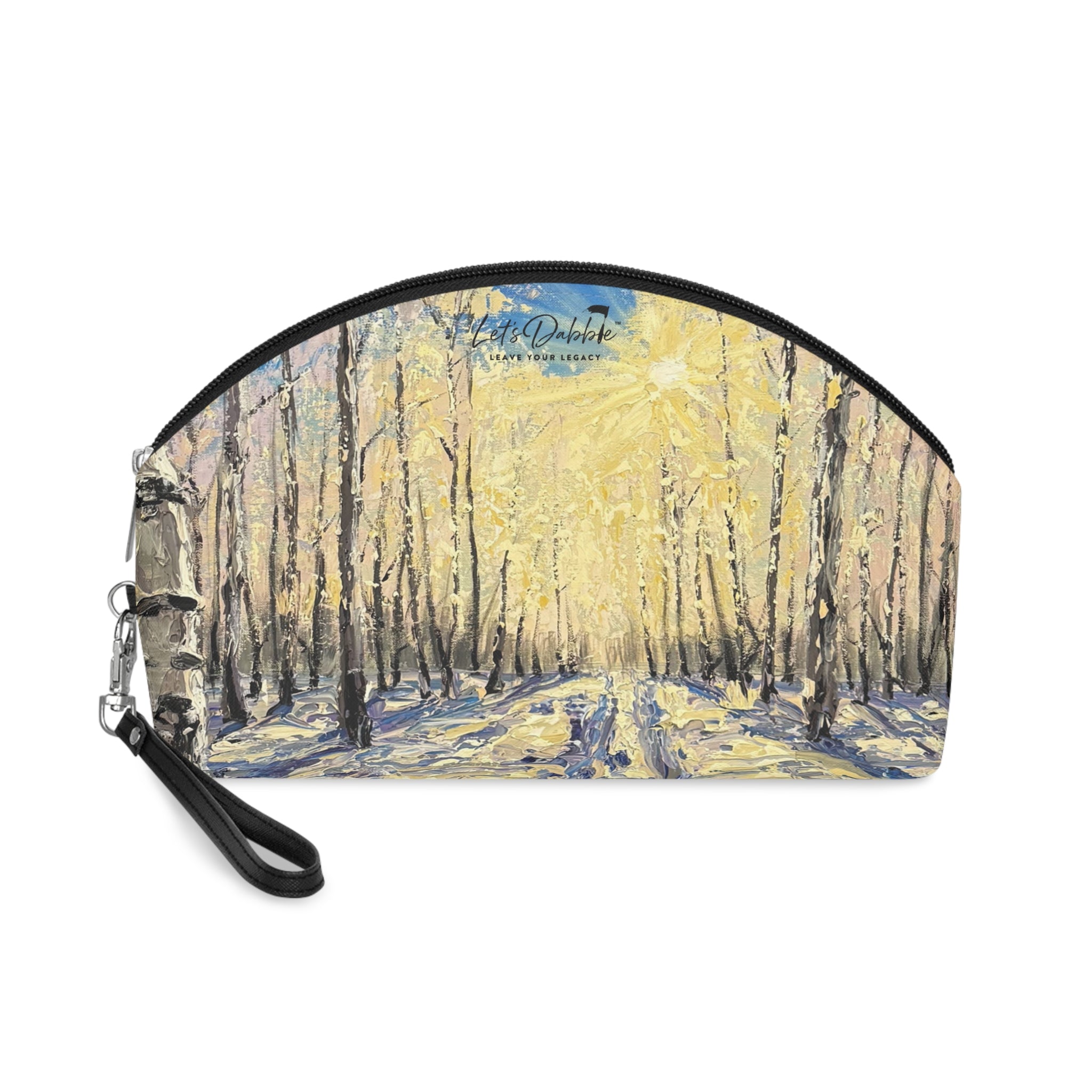 Winter Stillness Makeup Pouch