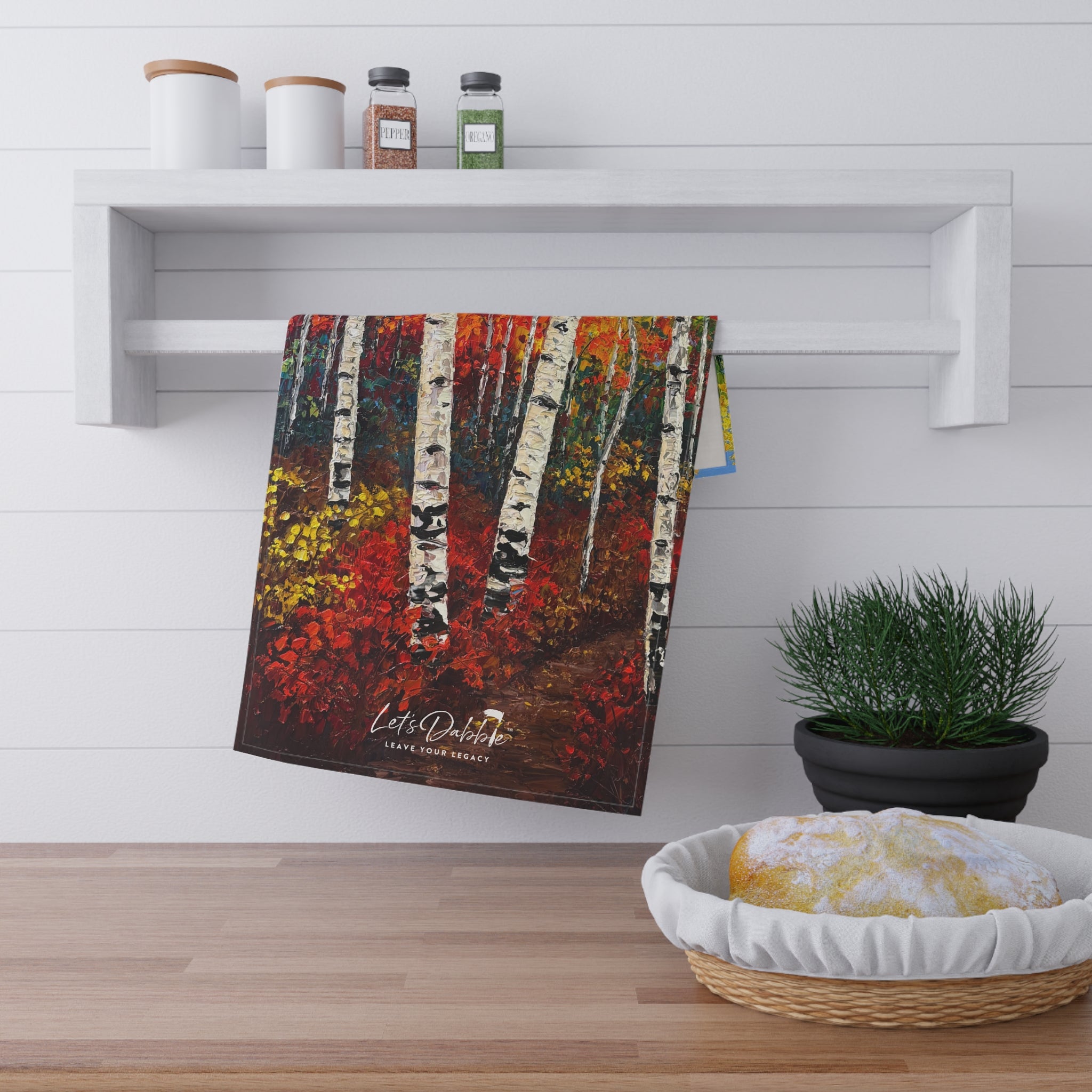 October Fall Hand Towel