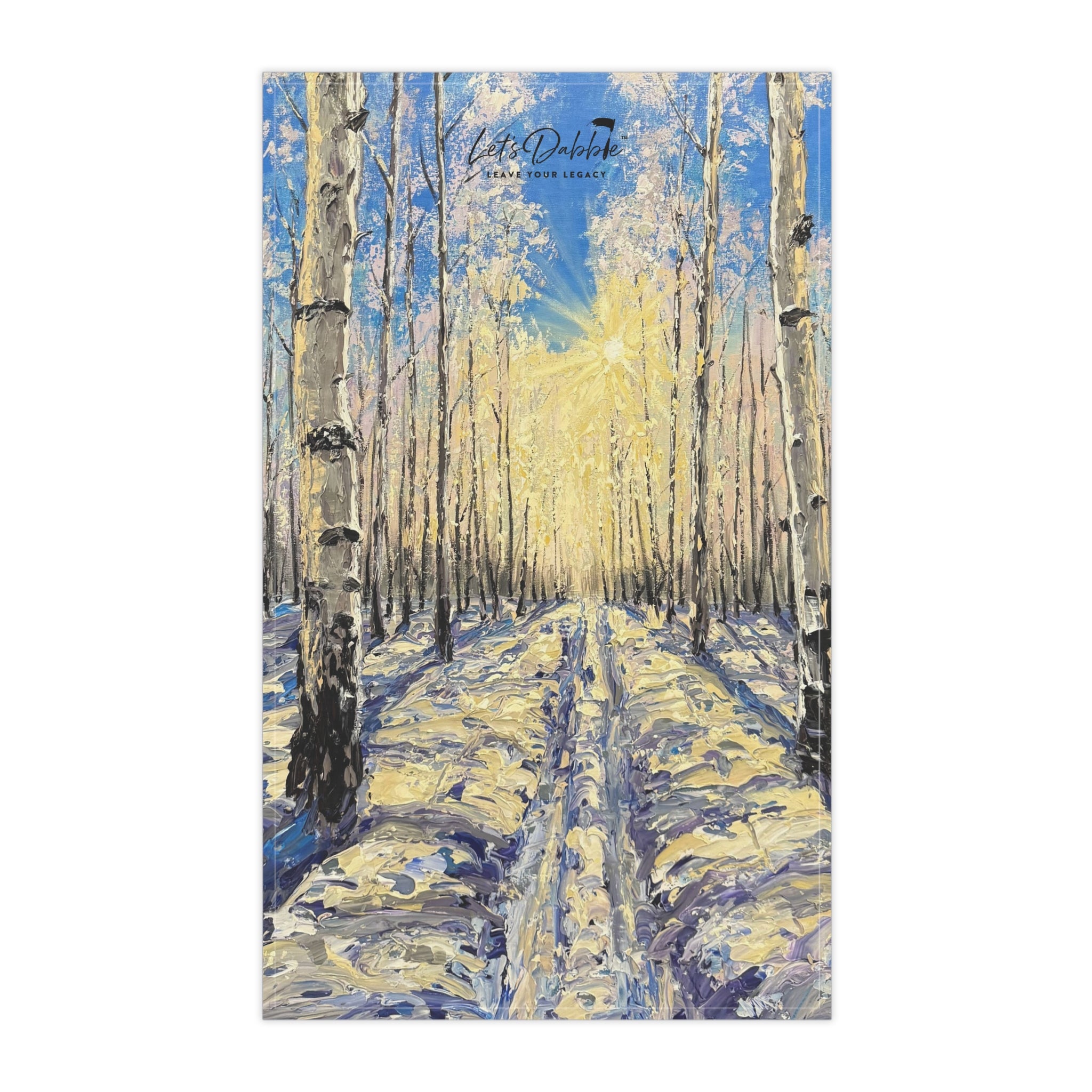 Winter Stillness Hand Towel