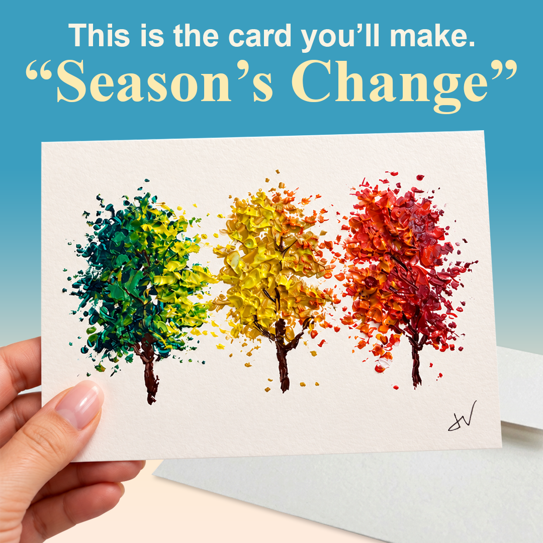 Season's Change - Card Painting Kit