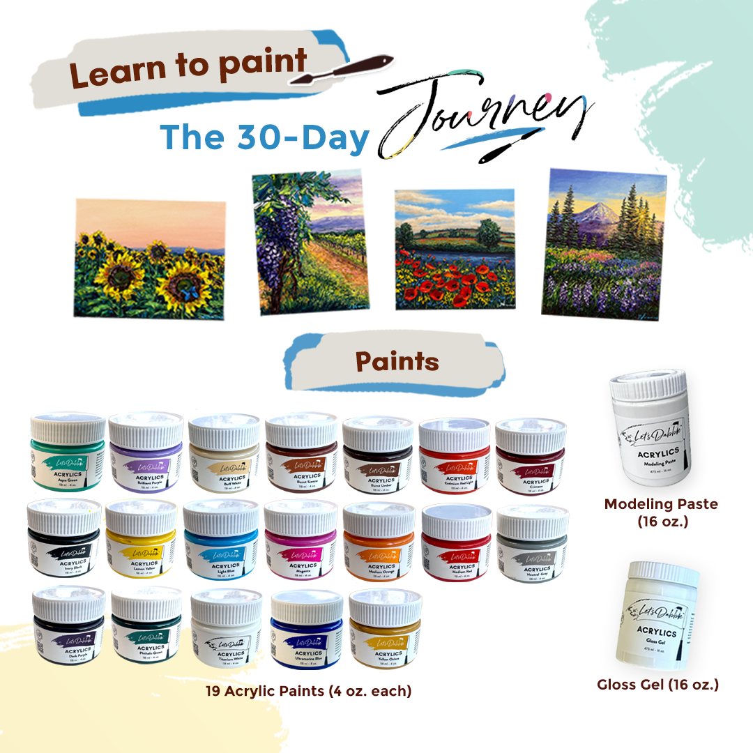 Let’s Dabble 30 Day Journey Paints Bundle