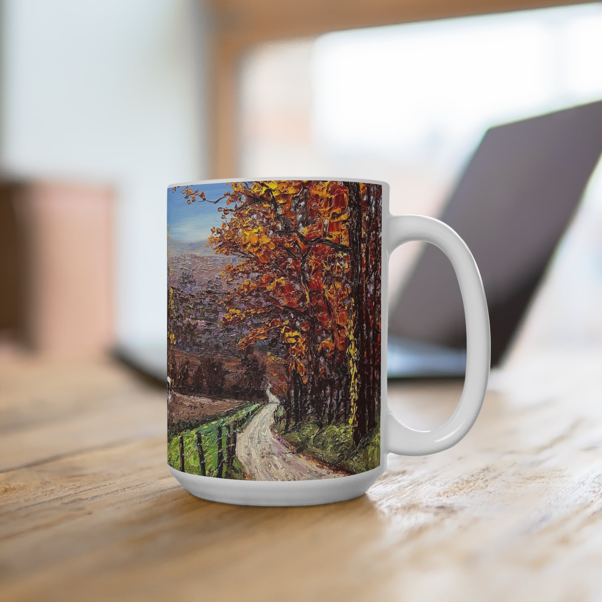 Winding Through Fall Mug