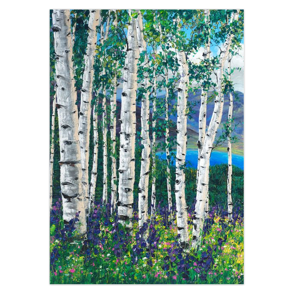 Peaceful Wonder (5-pack) Art Greeting Cards, FREE Shipping