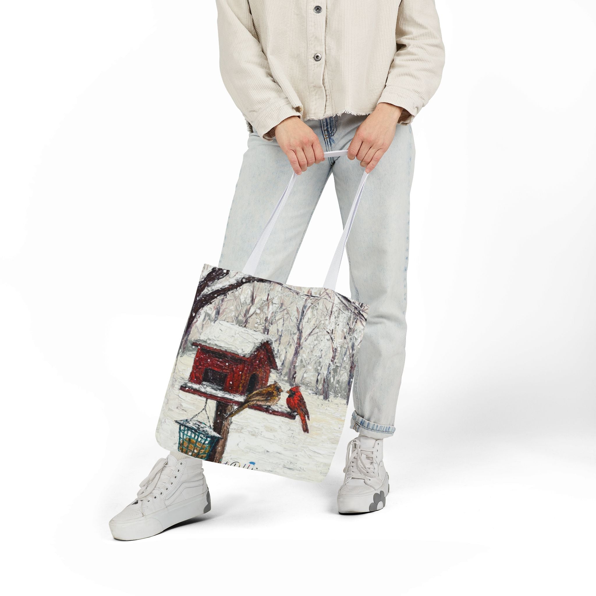 Winter Romance Tote Bag