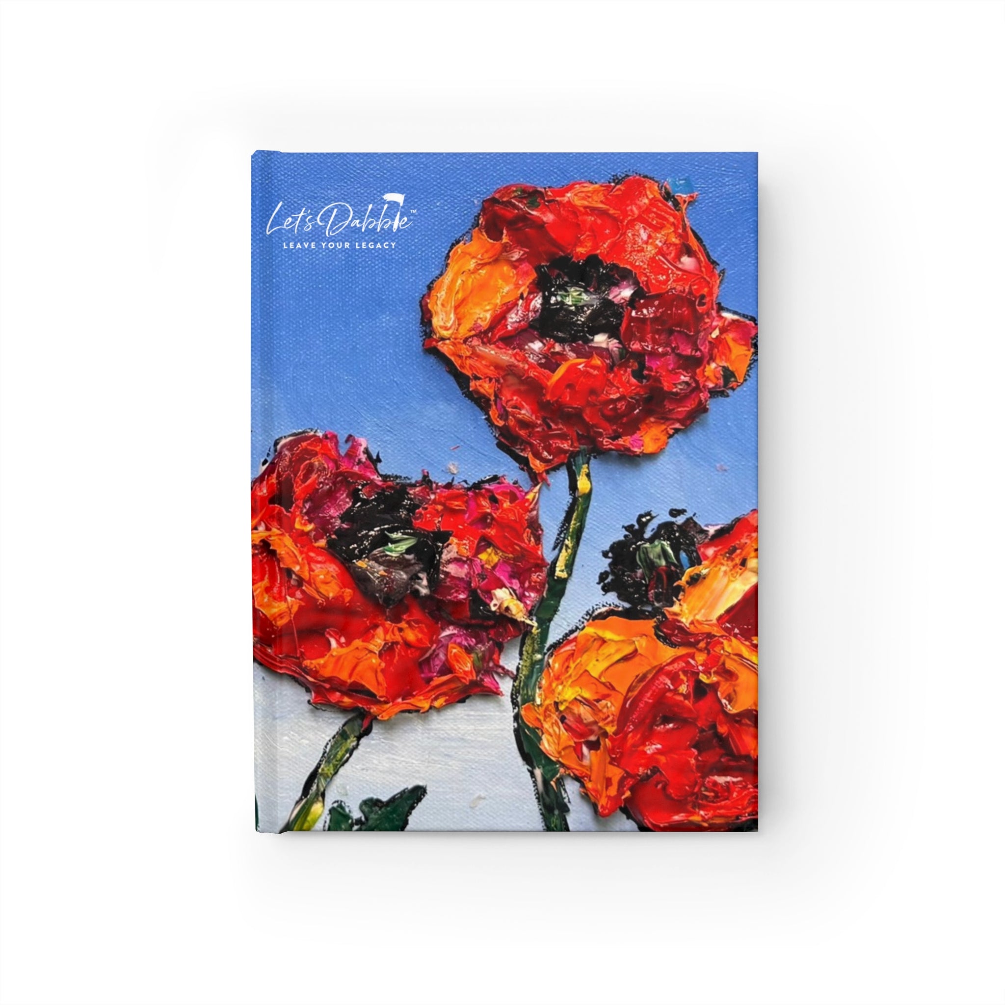 Sun-Kissed Poppies Notebook