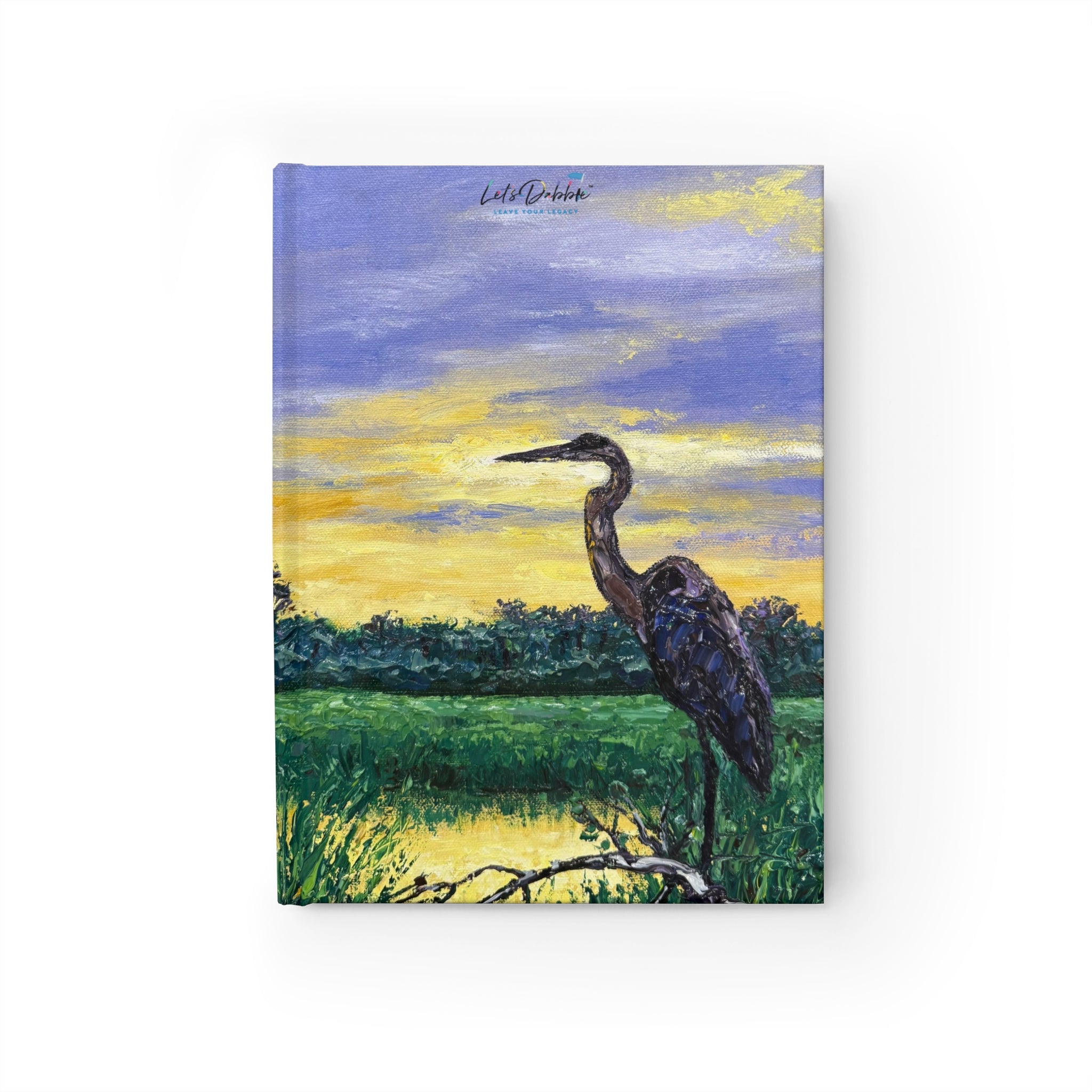 Heron at Sunset Journal