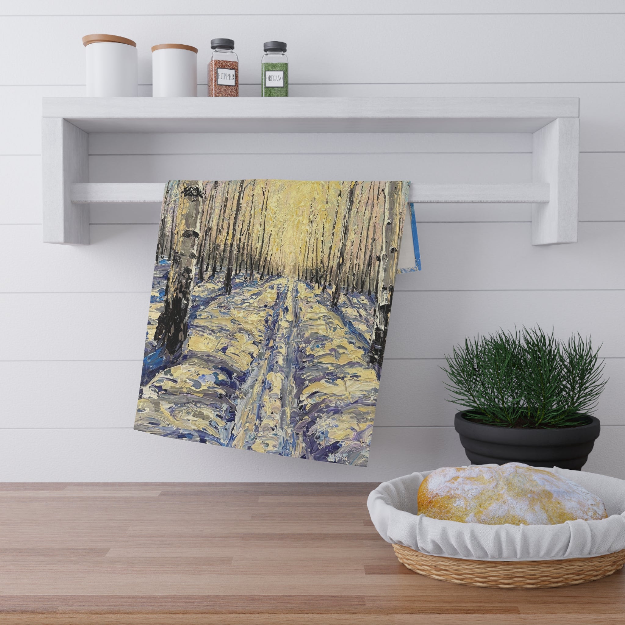 Winter Stillness Hand Towel