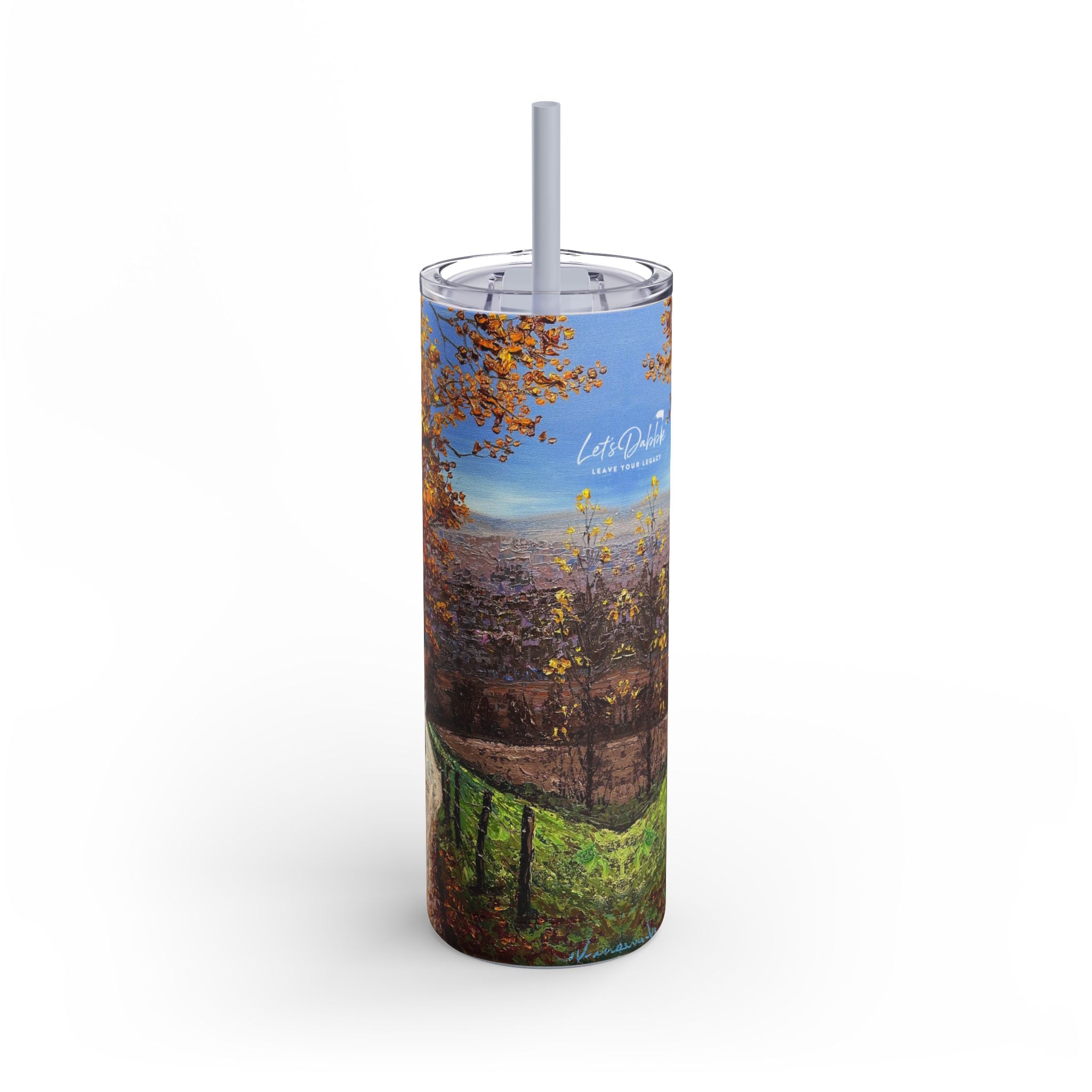 Winding Through Fall Tumbler
