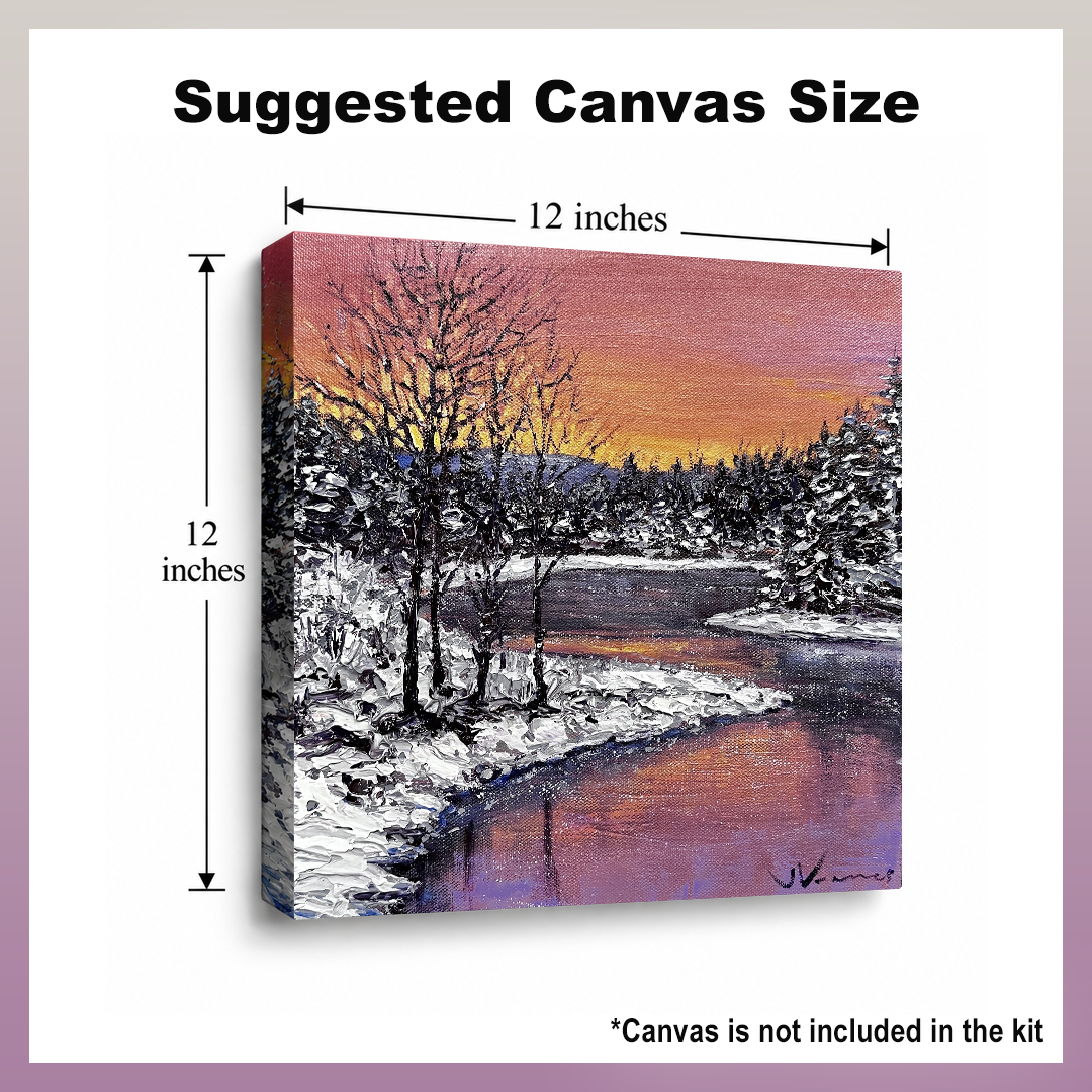 Sunset Glow - Learn to Paint Kit