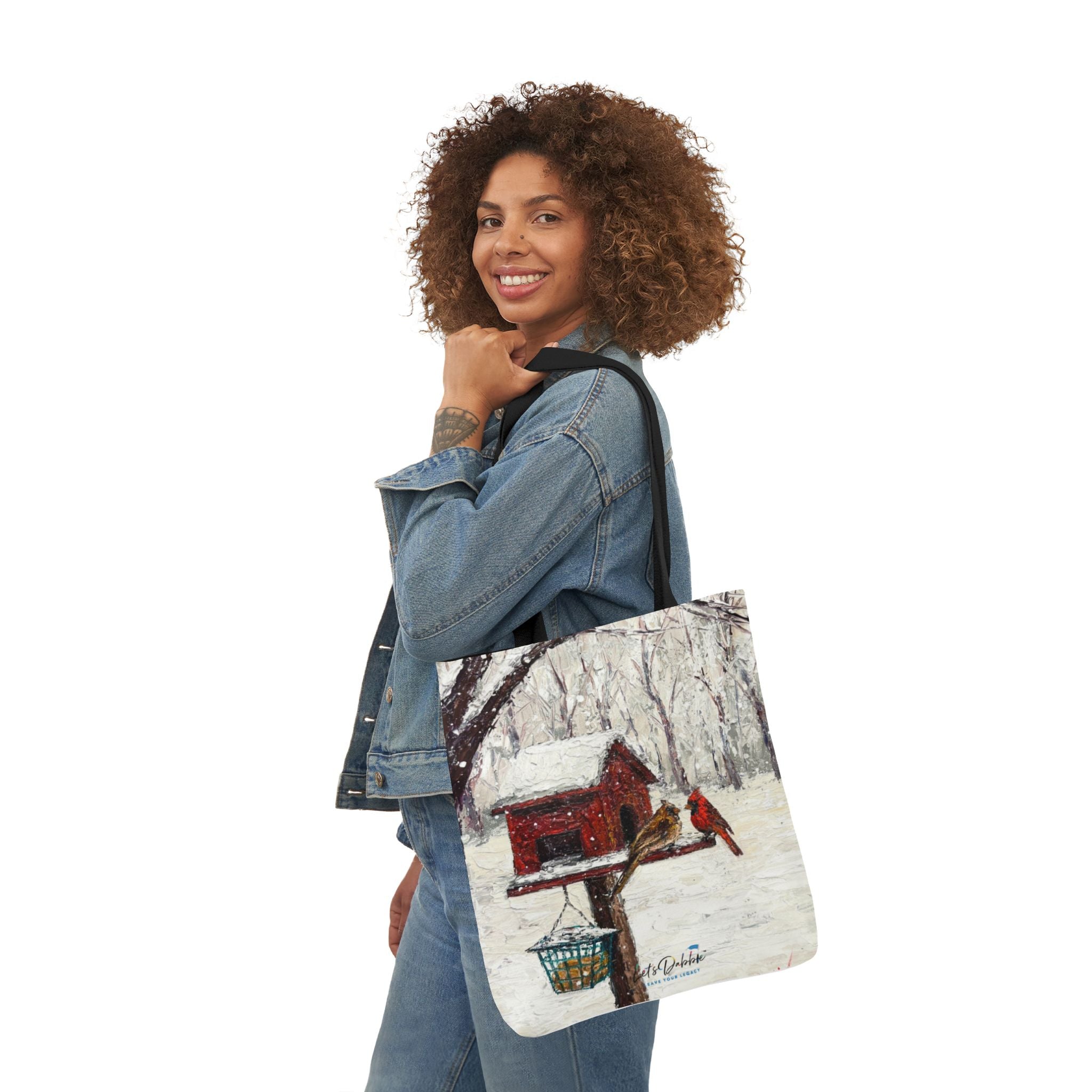 Winter Romance Tote Bag