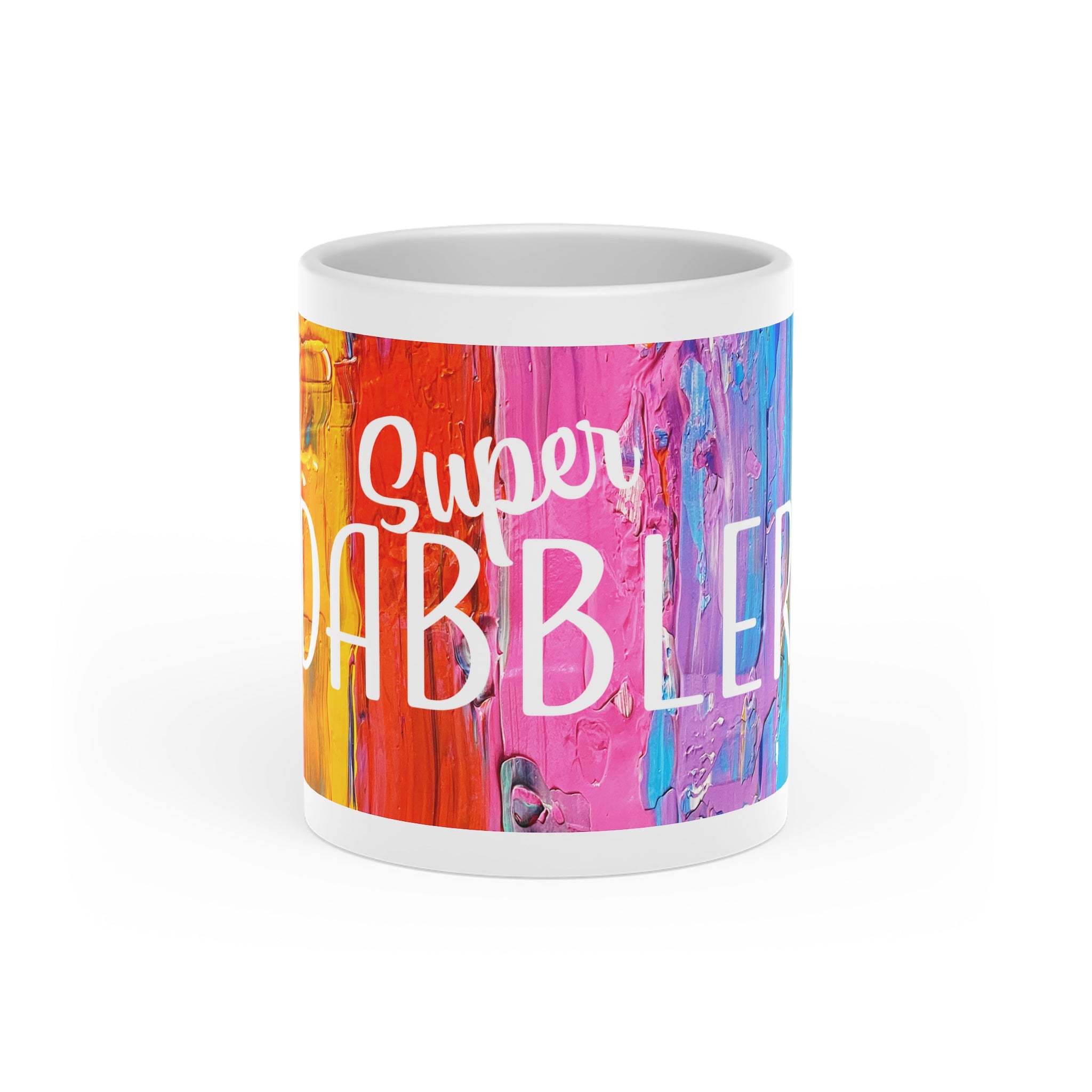 Super Dabble Heart Shaped Mug