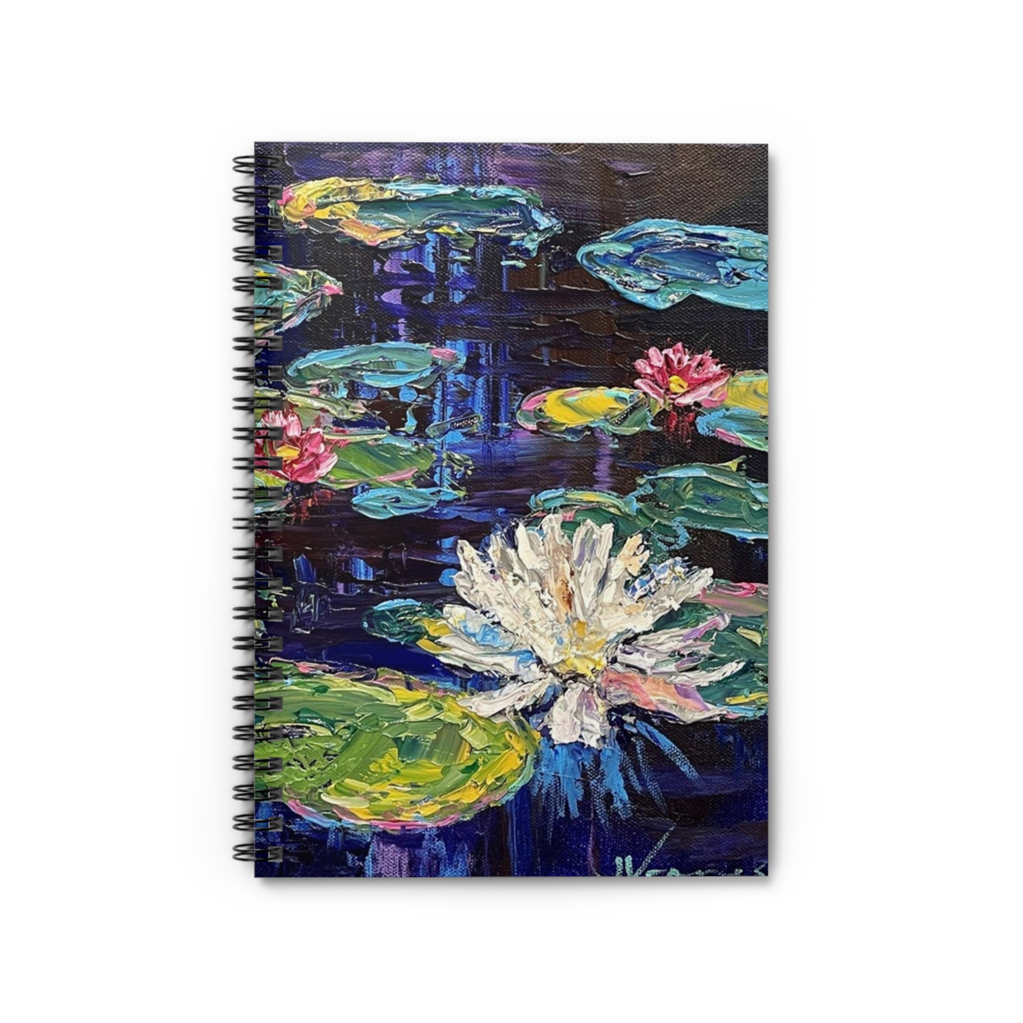 Water Lilies Notebook