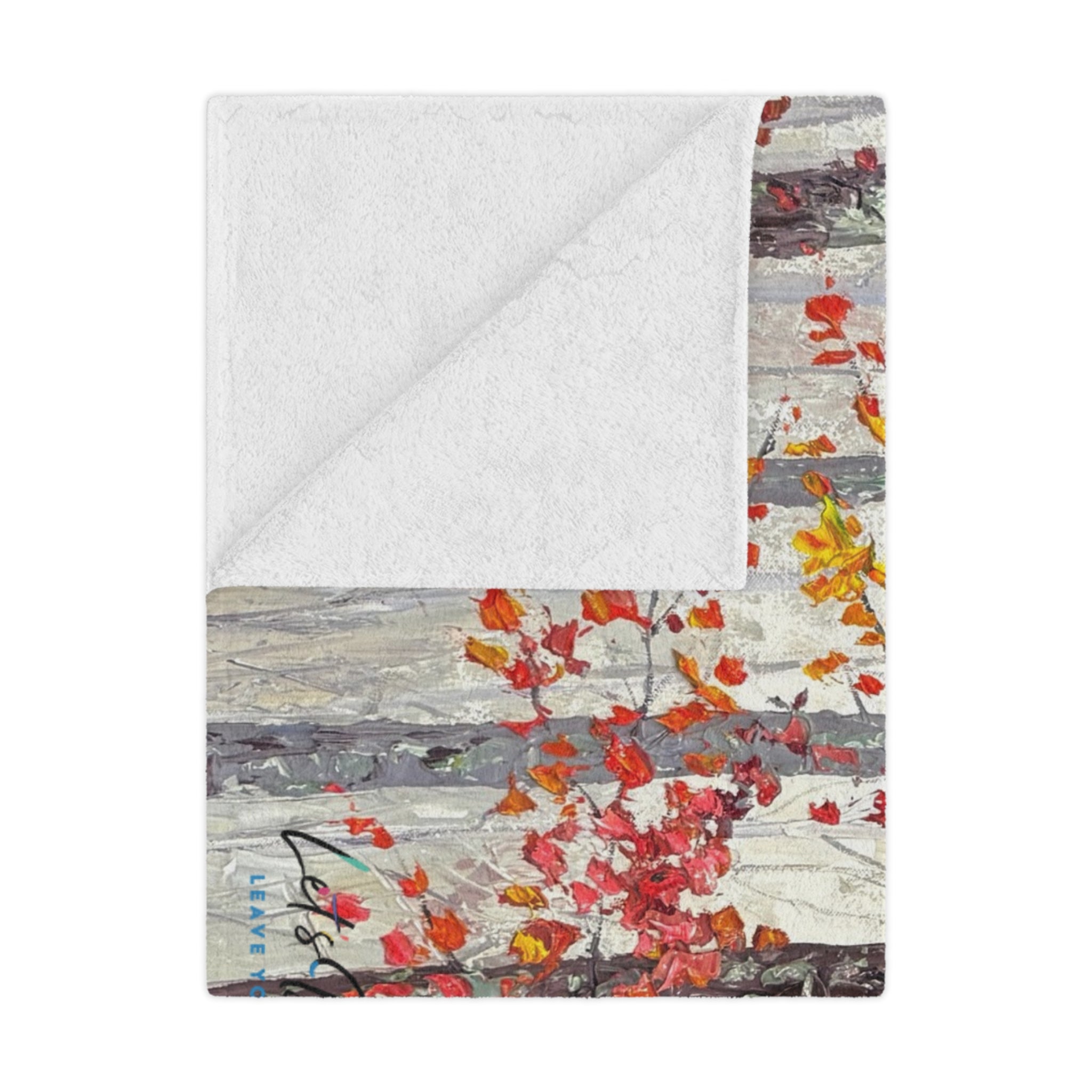 November Mist Fleece Blanket