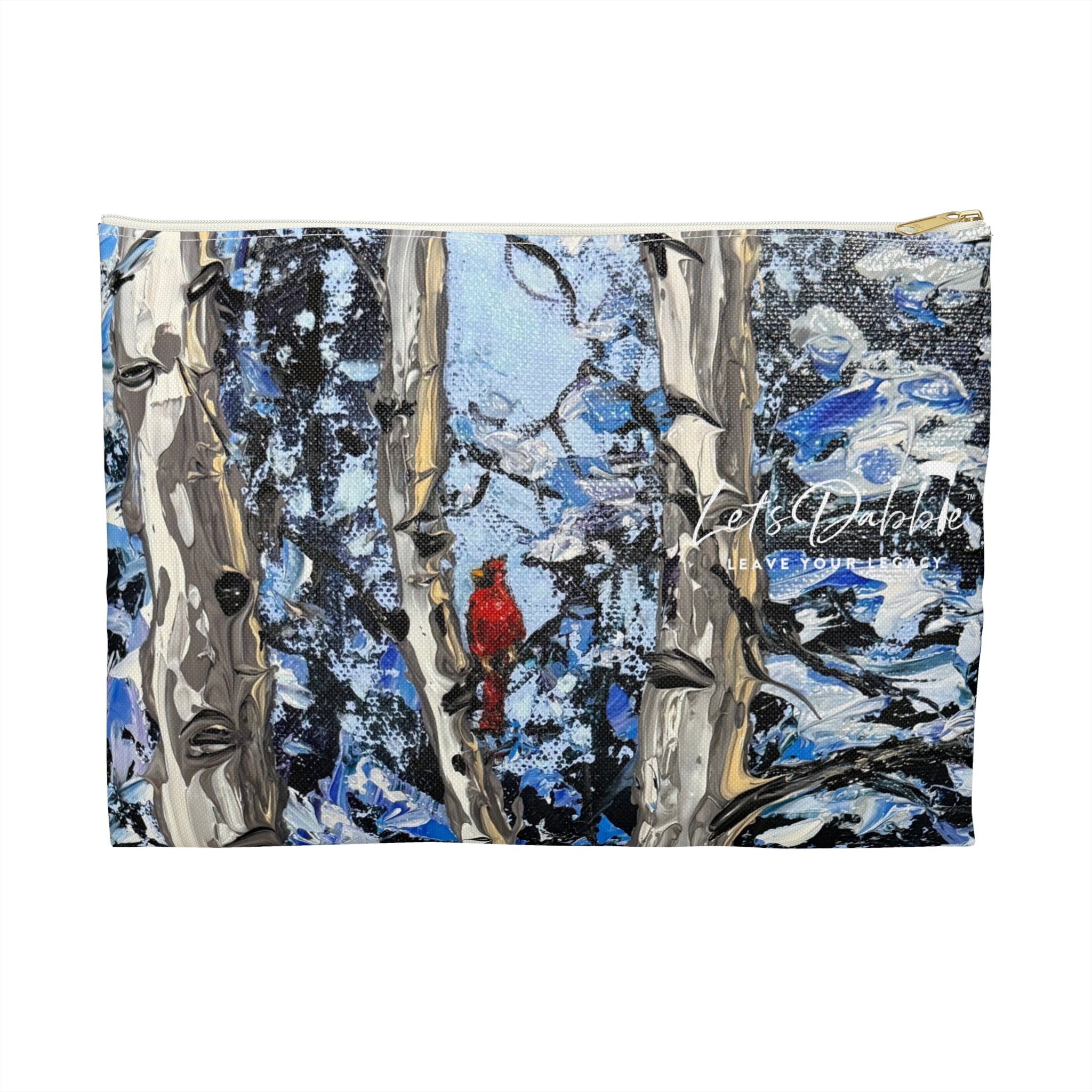 Snowy Sentinel Pouch