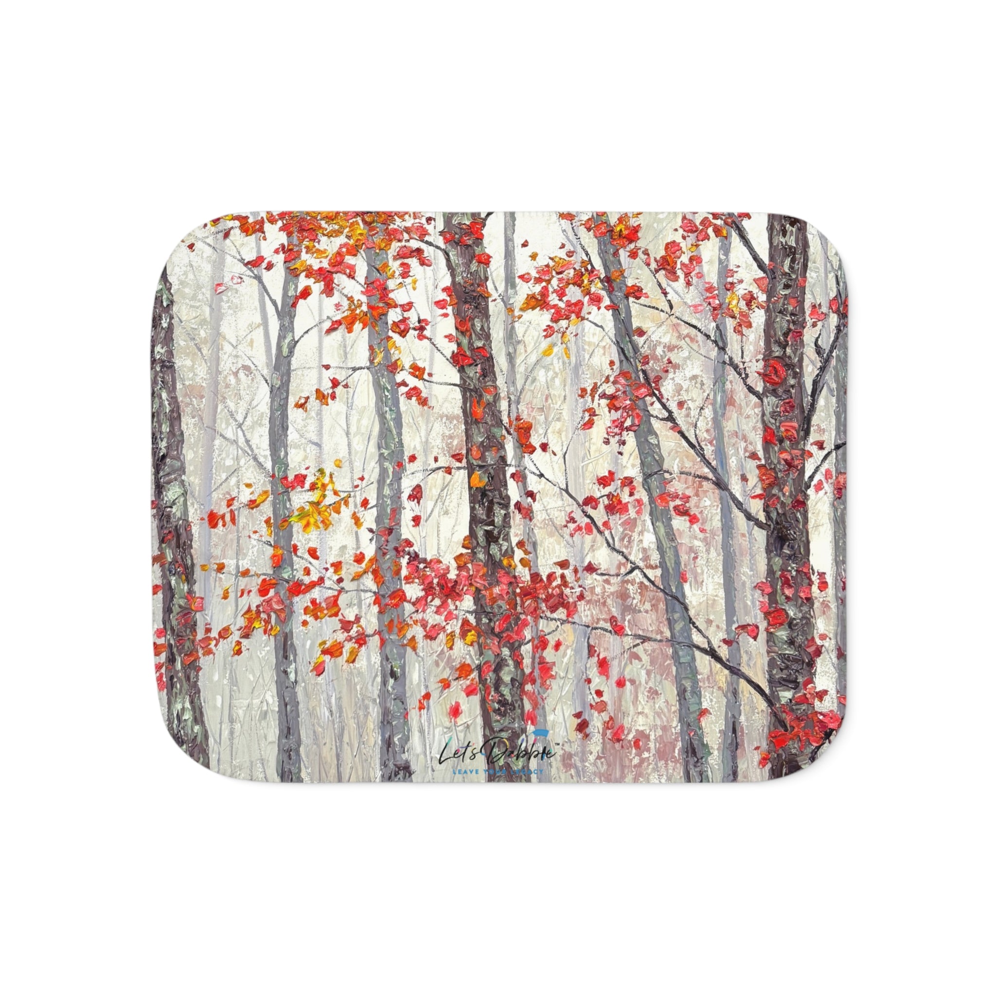 November Mist Sherpa Blanket