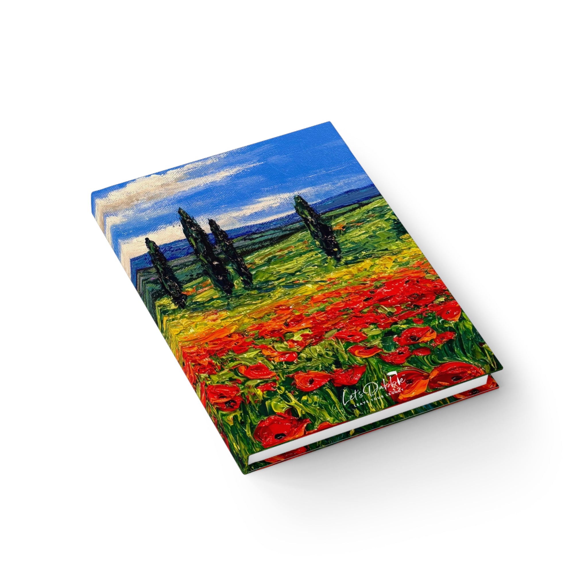 Poppies in Bloom Notebook