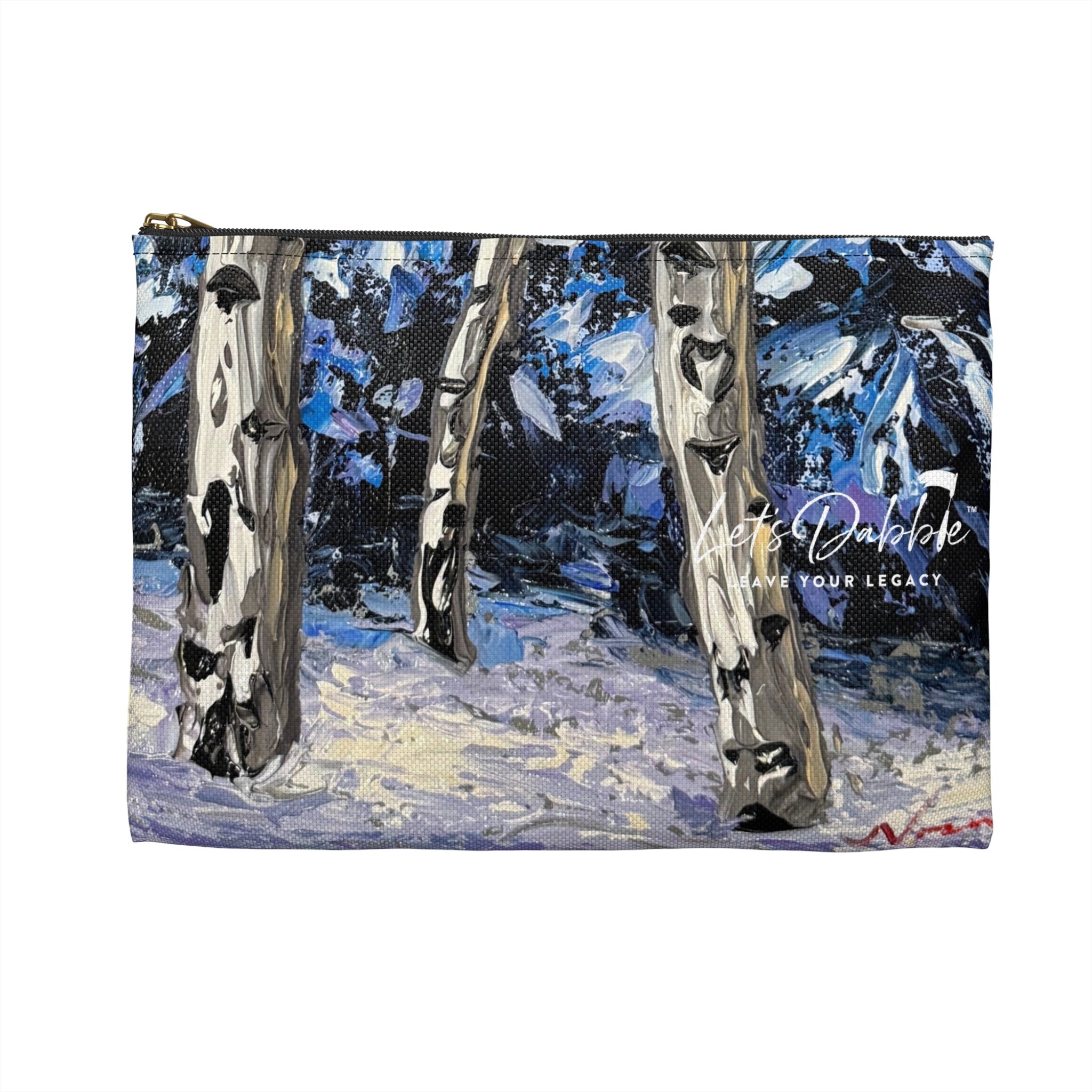 Snowy Sentinel Pouch