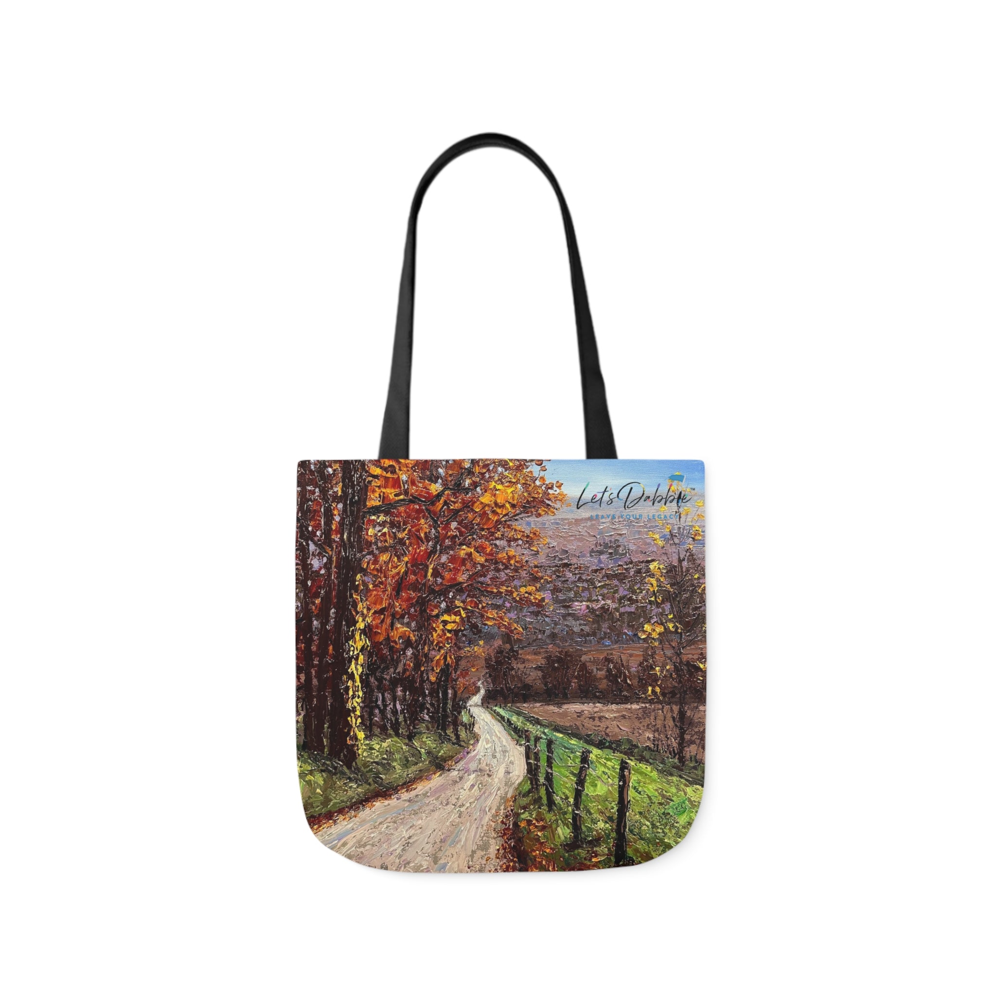 Winding Through Fall Tote Bag