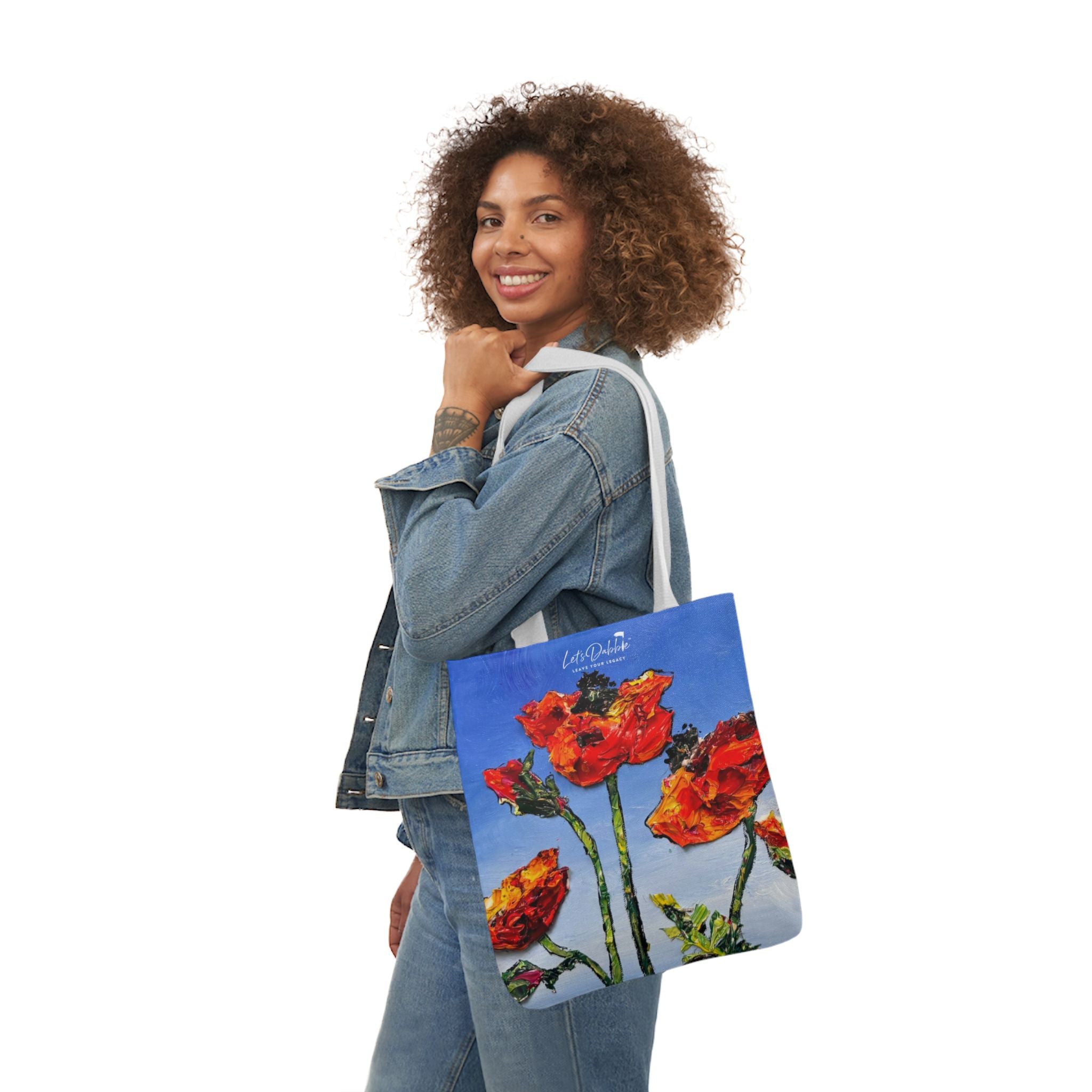 Sun-Kissed Poppies - Tote Bag