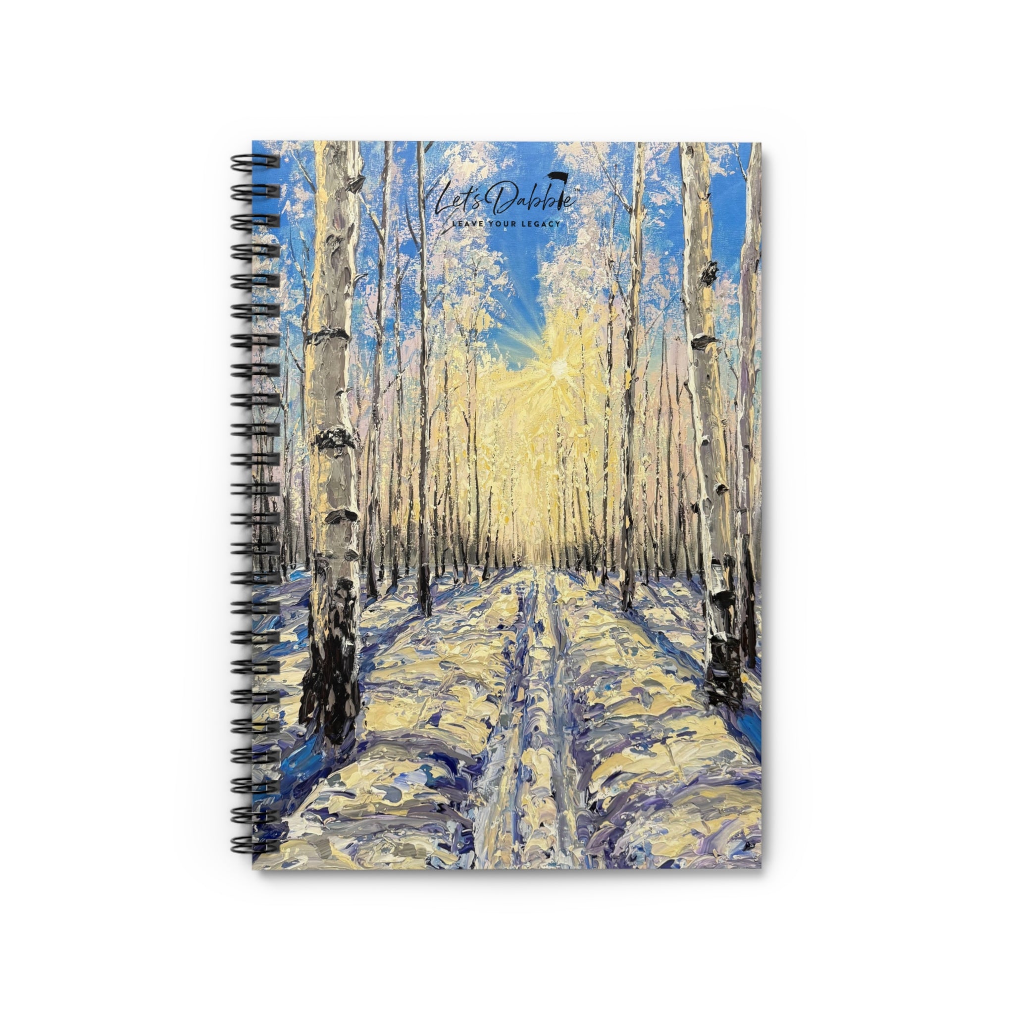 Winter Stillness Notebook