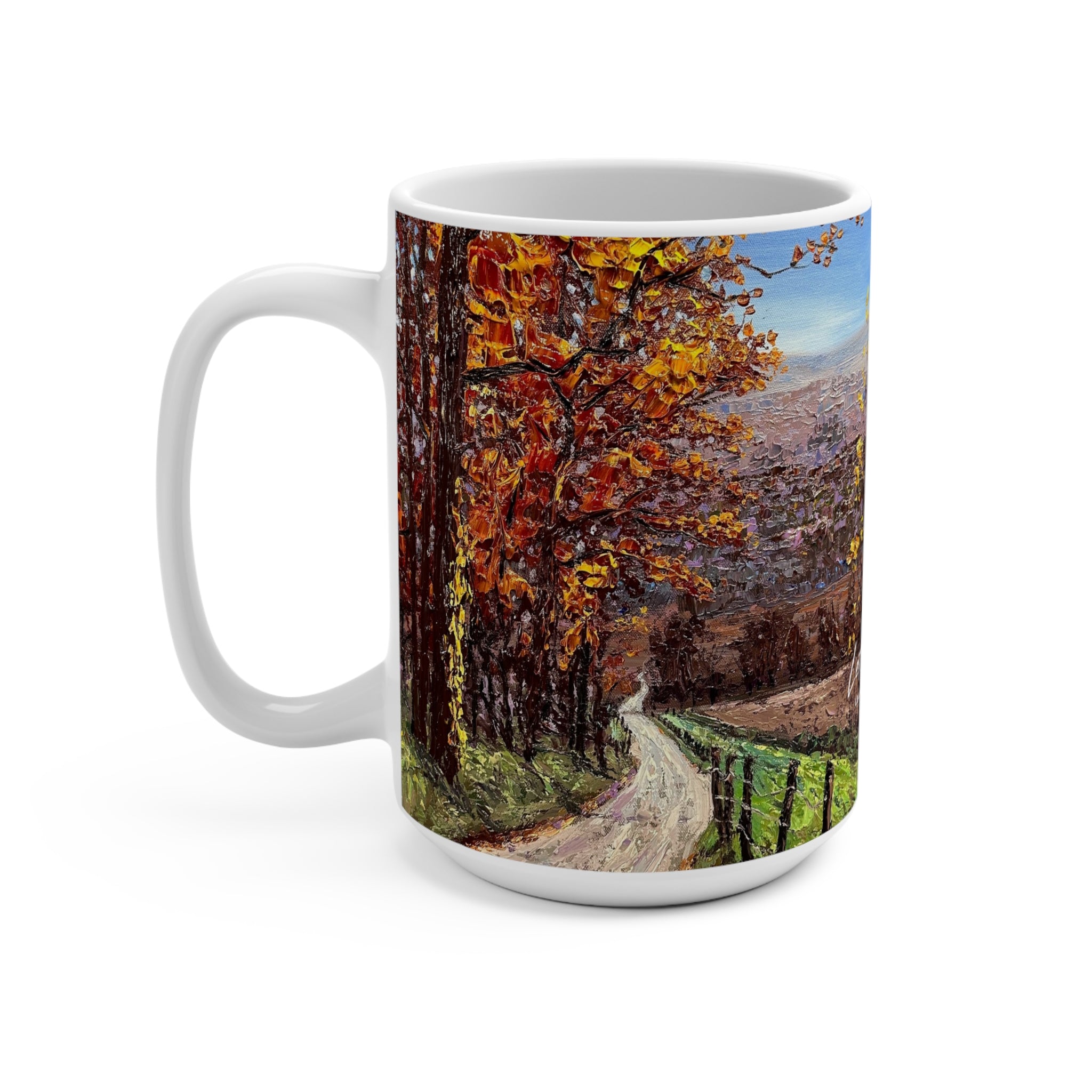 Winding Through Fall Mug