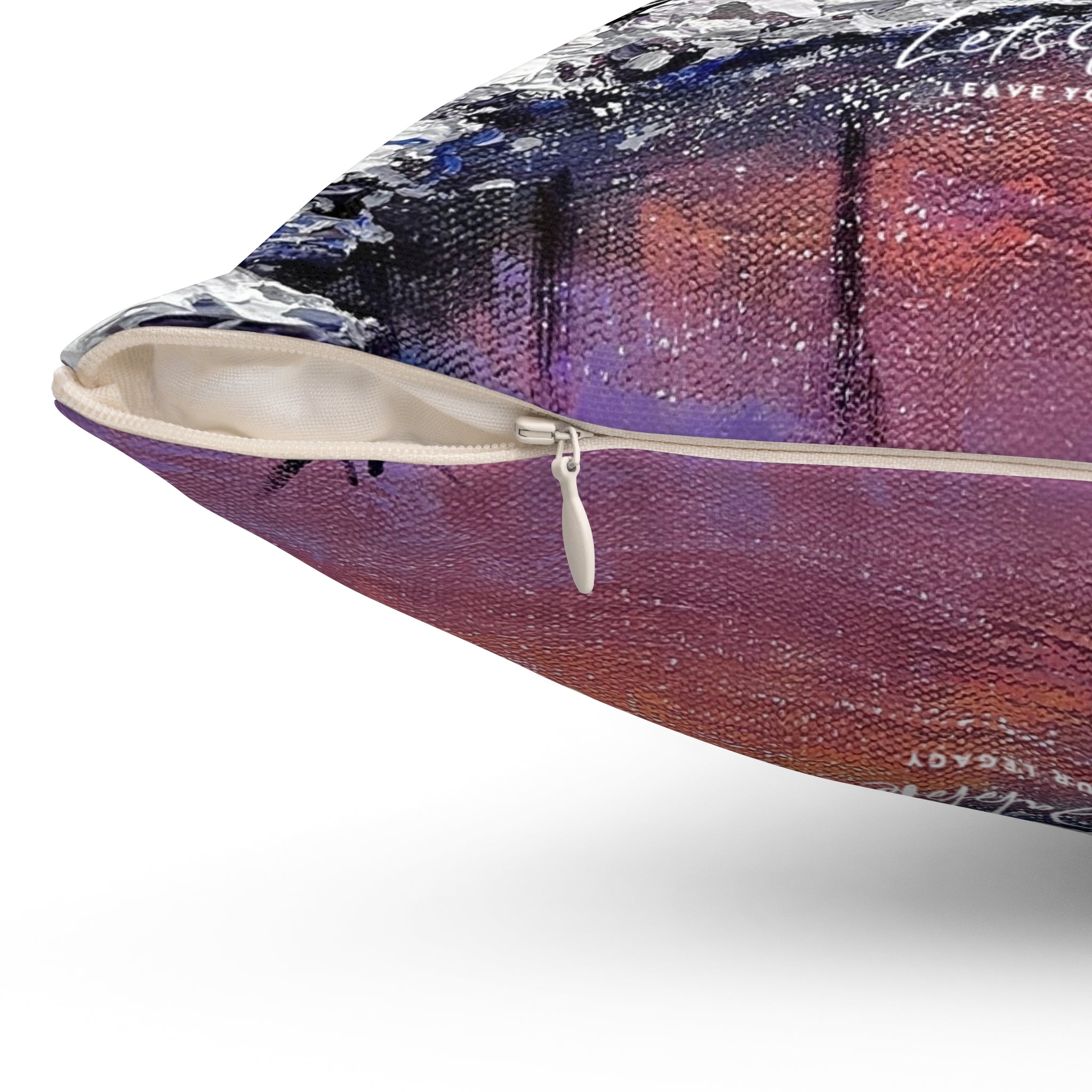 Sunset Glow Square Pillow