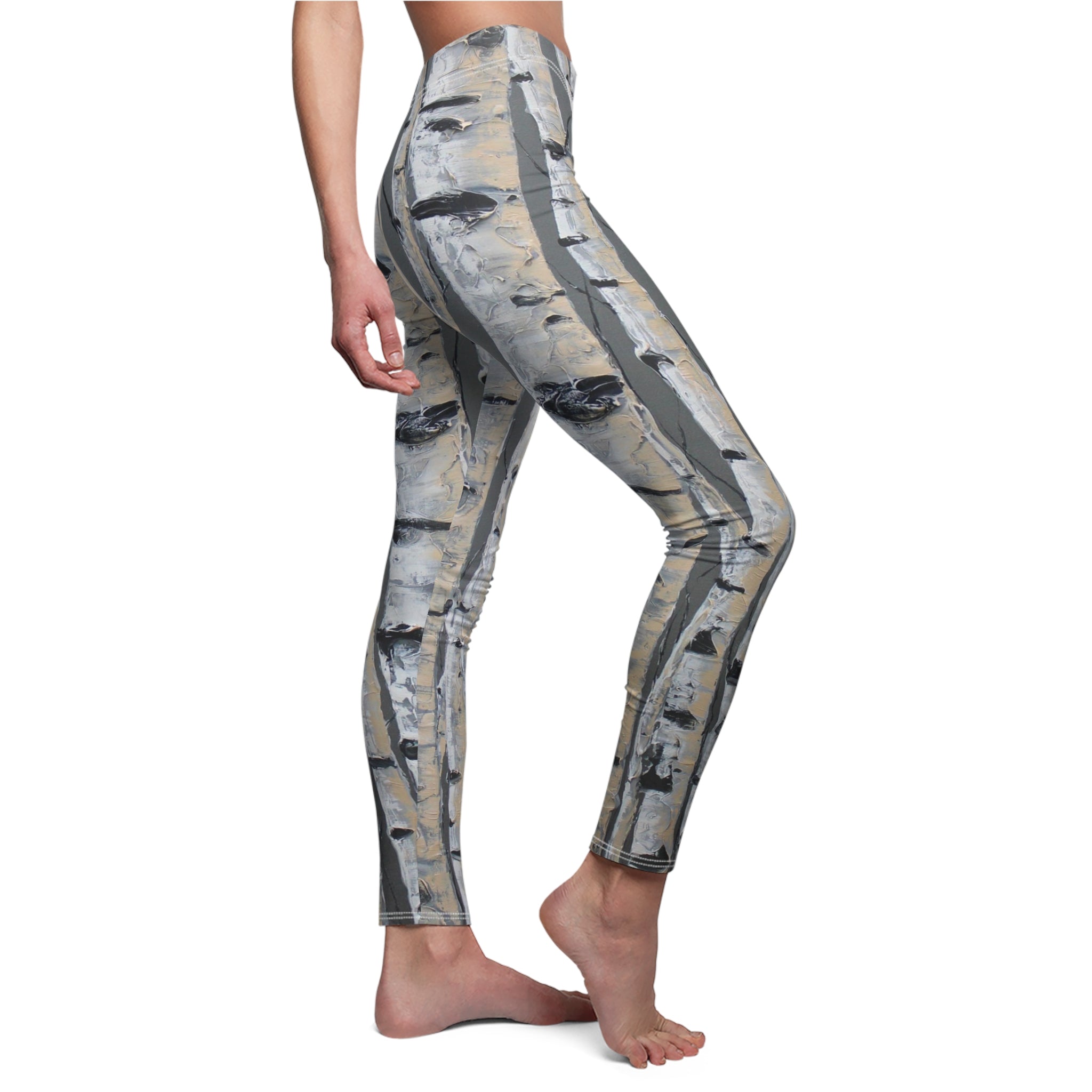 Pewter Life Women's Cut & Sew Casual Leggings