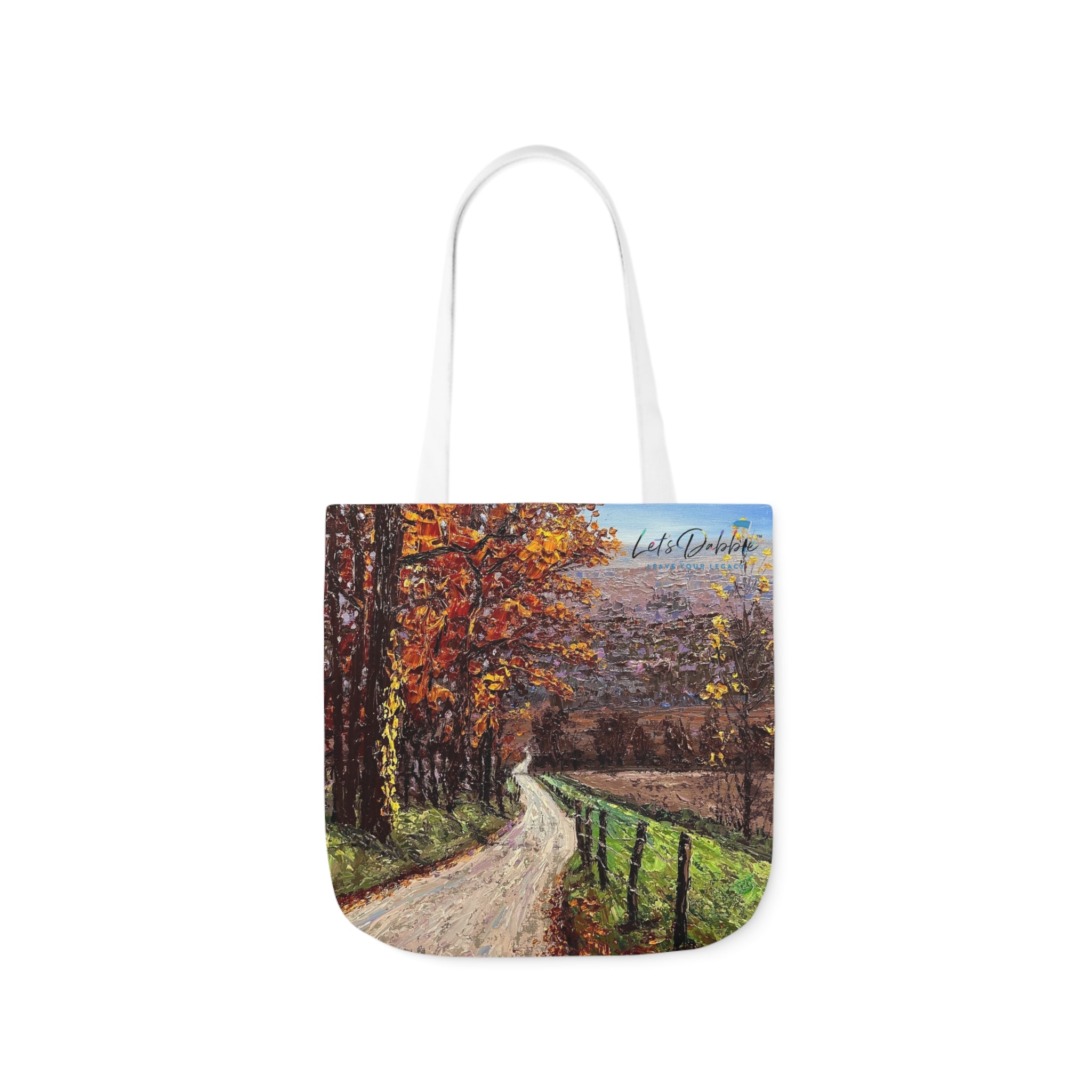 Winding Through Fall Tote Bag