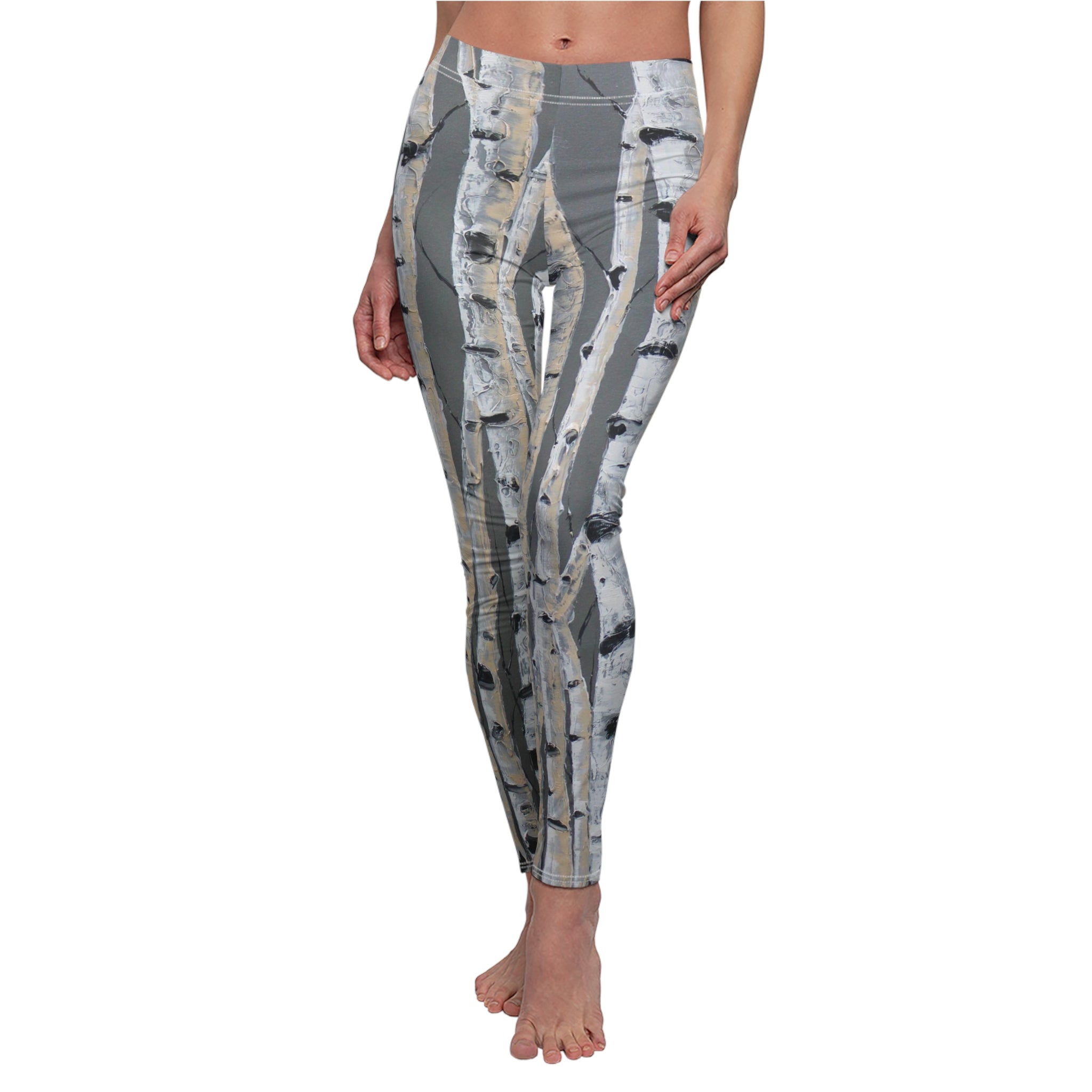 Pewter Life Women's Cut & Sew Casual Leggings