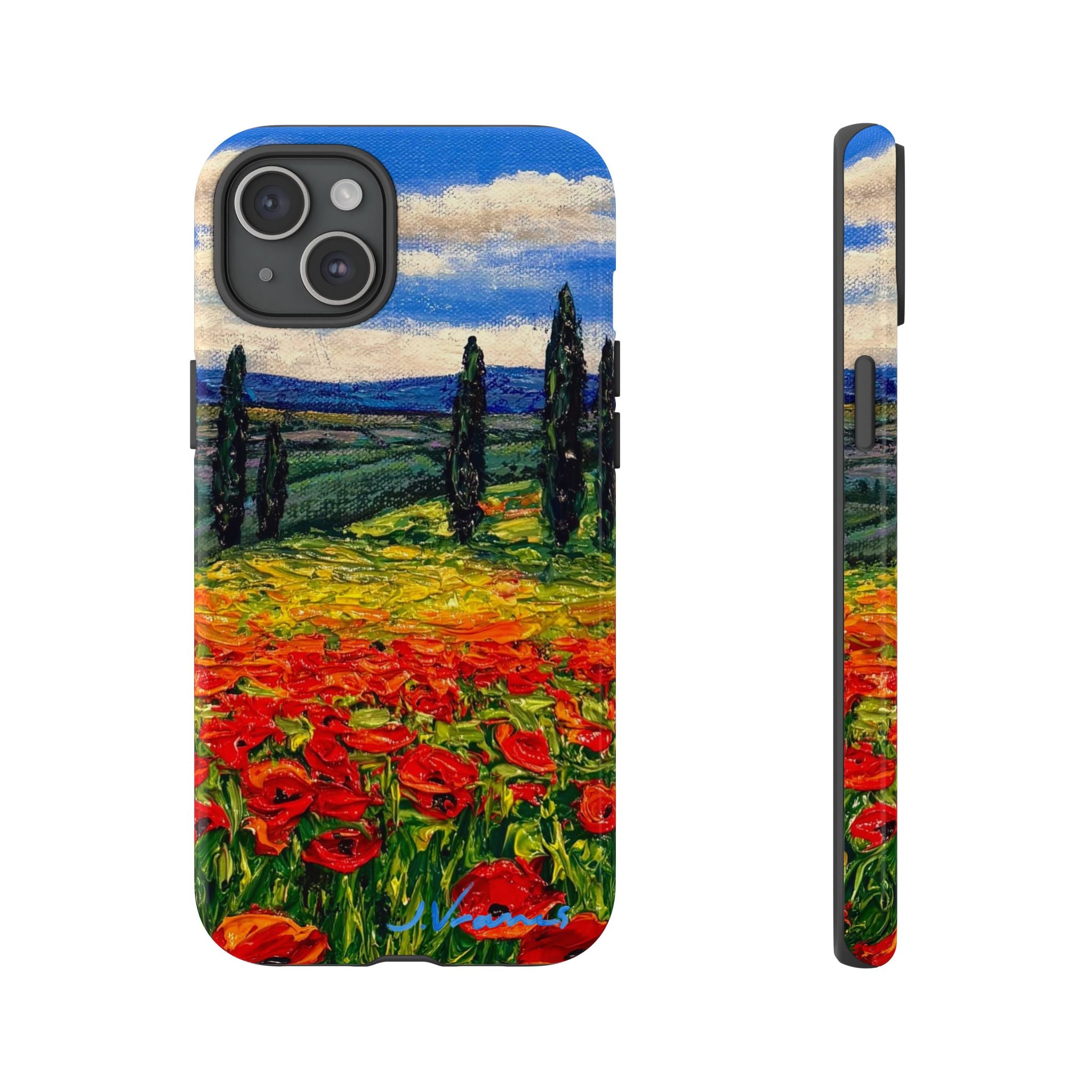 Poppies in Bloom Phone Case