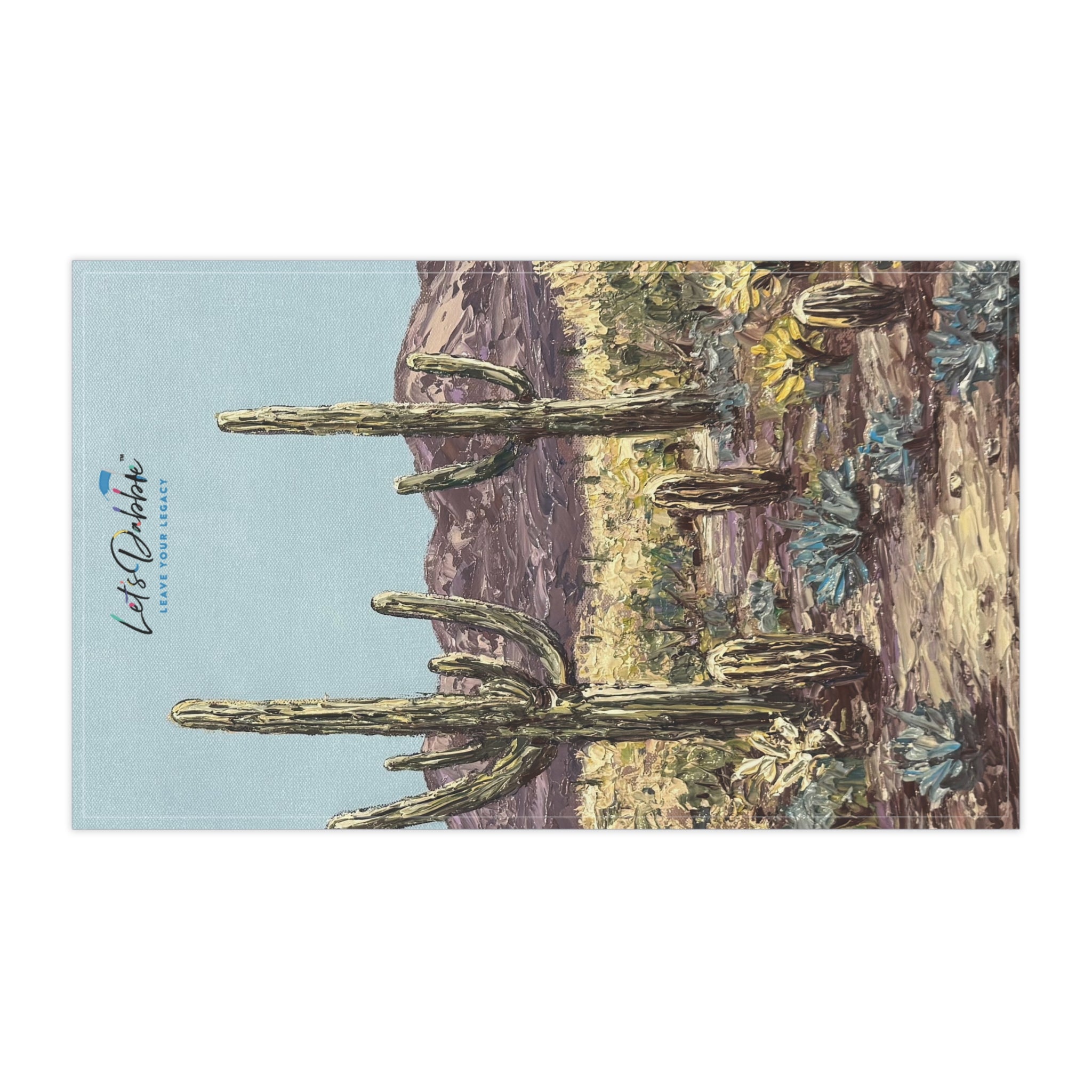 Desert Gathering Hand Towel