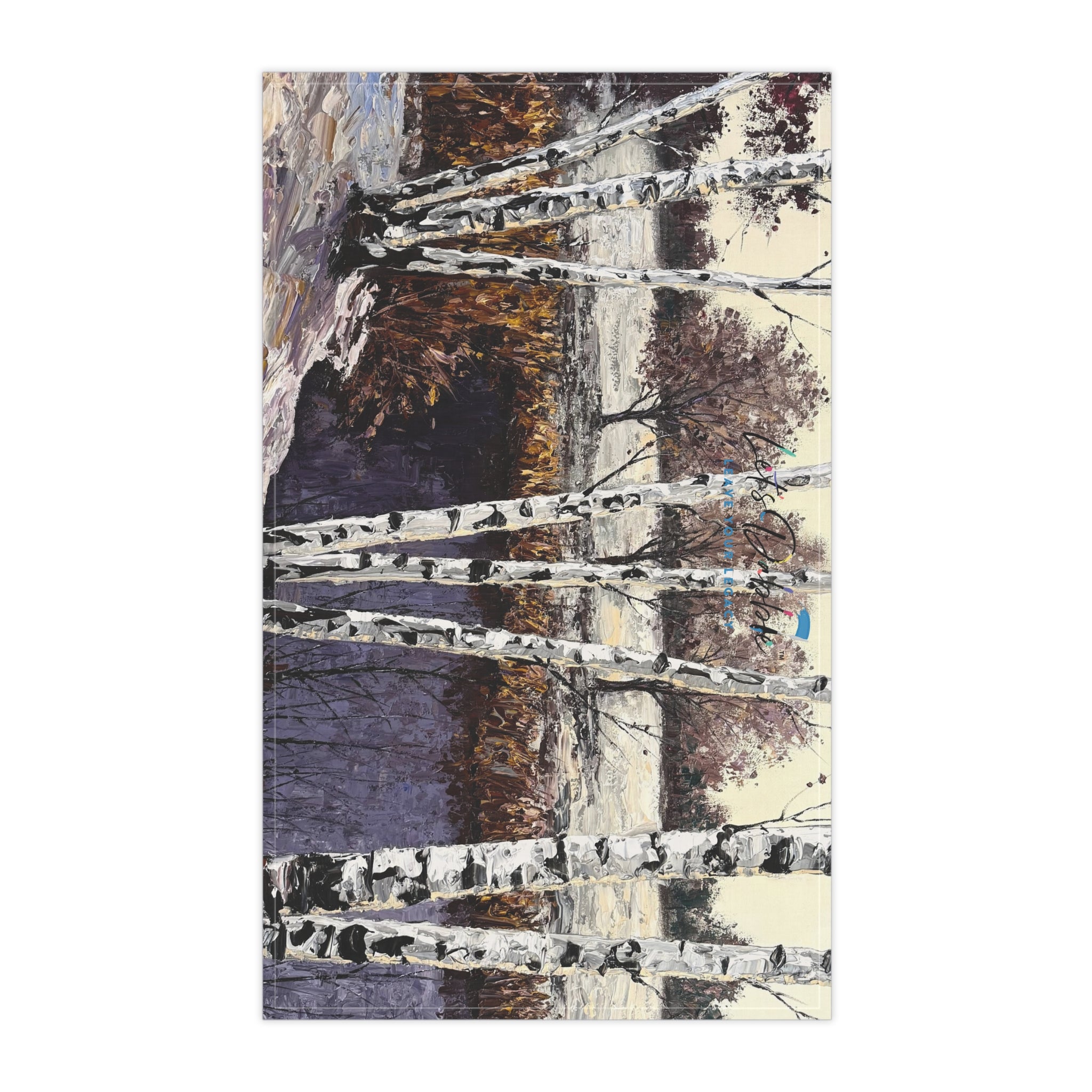 Winter's Embrace Hand Towel