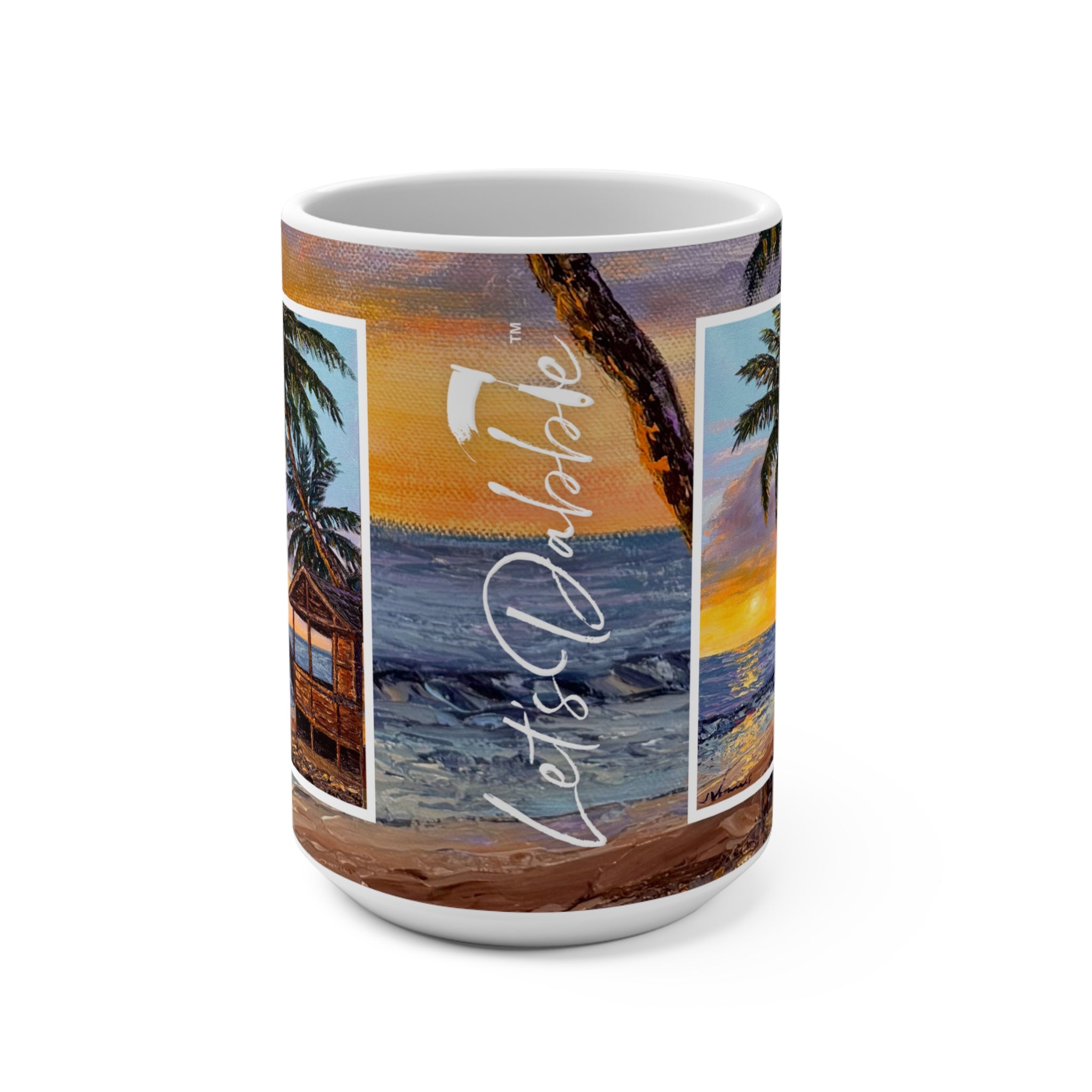 Bungalow at Sunset Mug