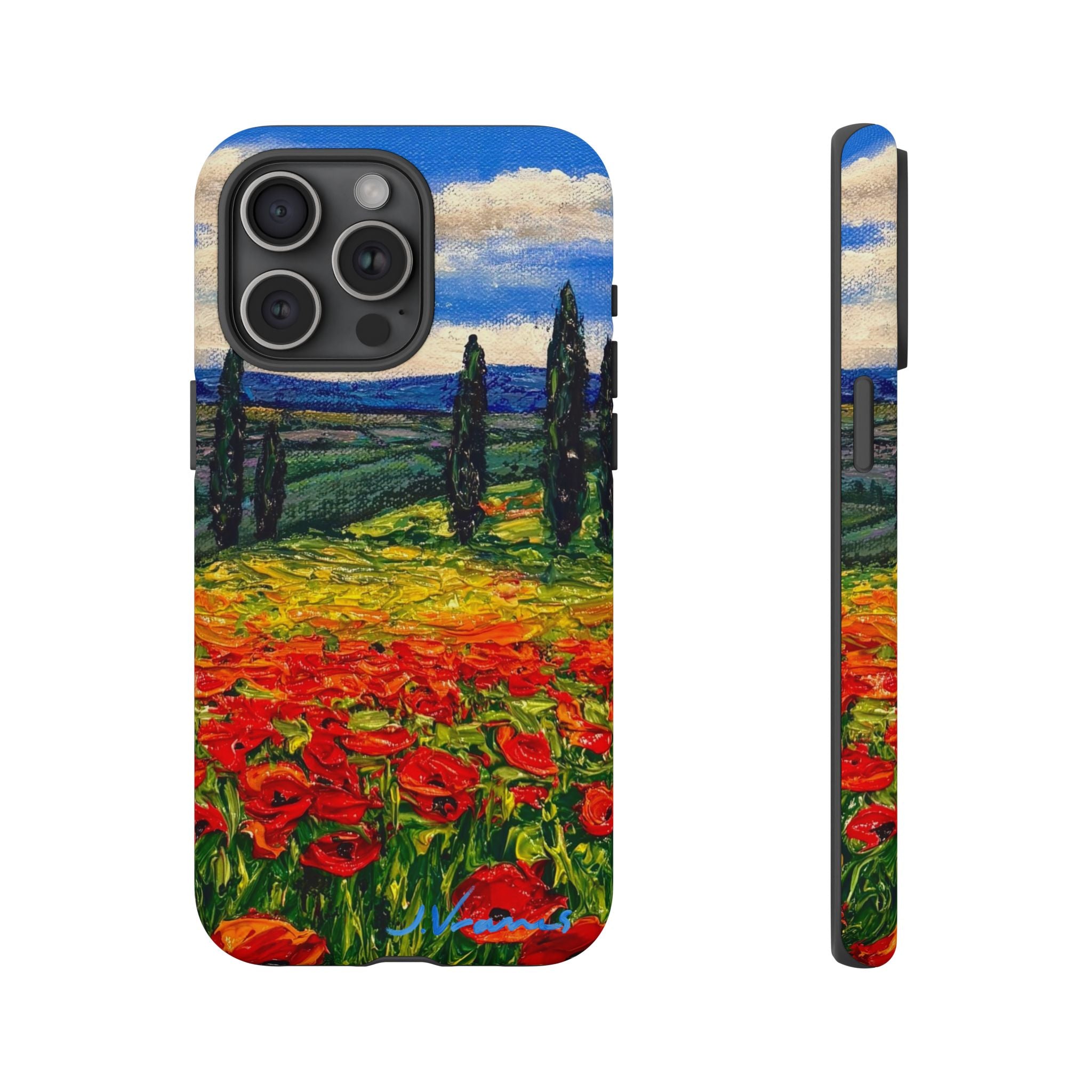 Poppies in Bloom Phone Case