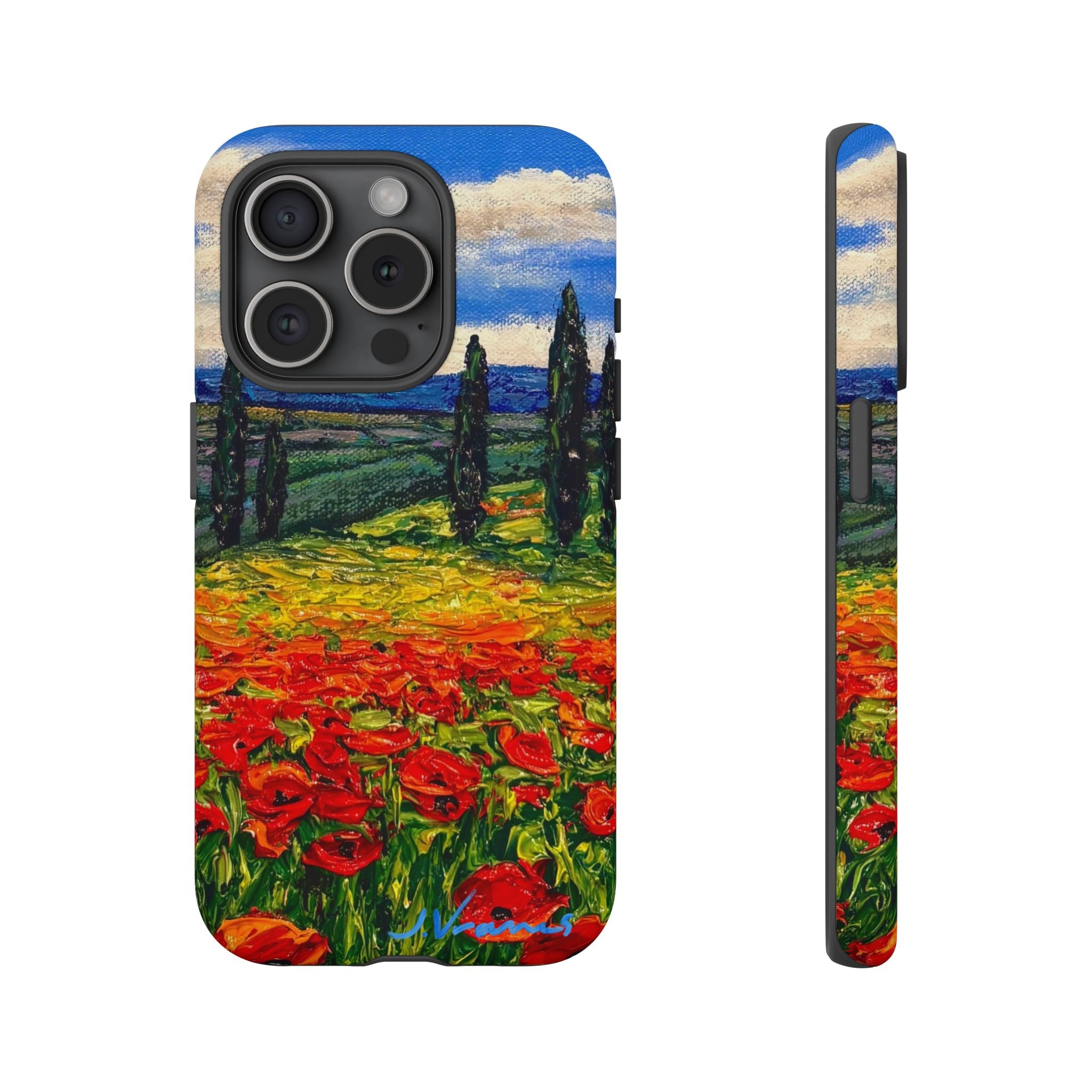Poppies in Bloom Phone Case