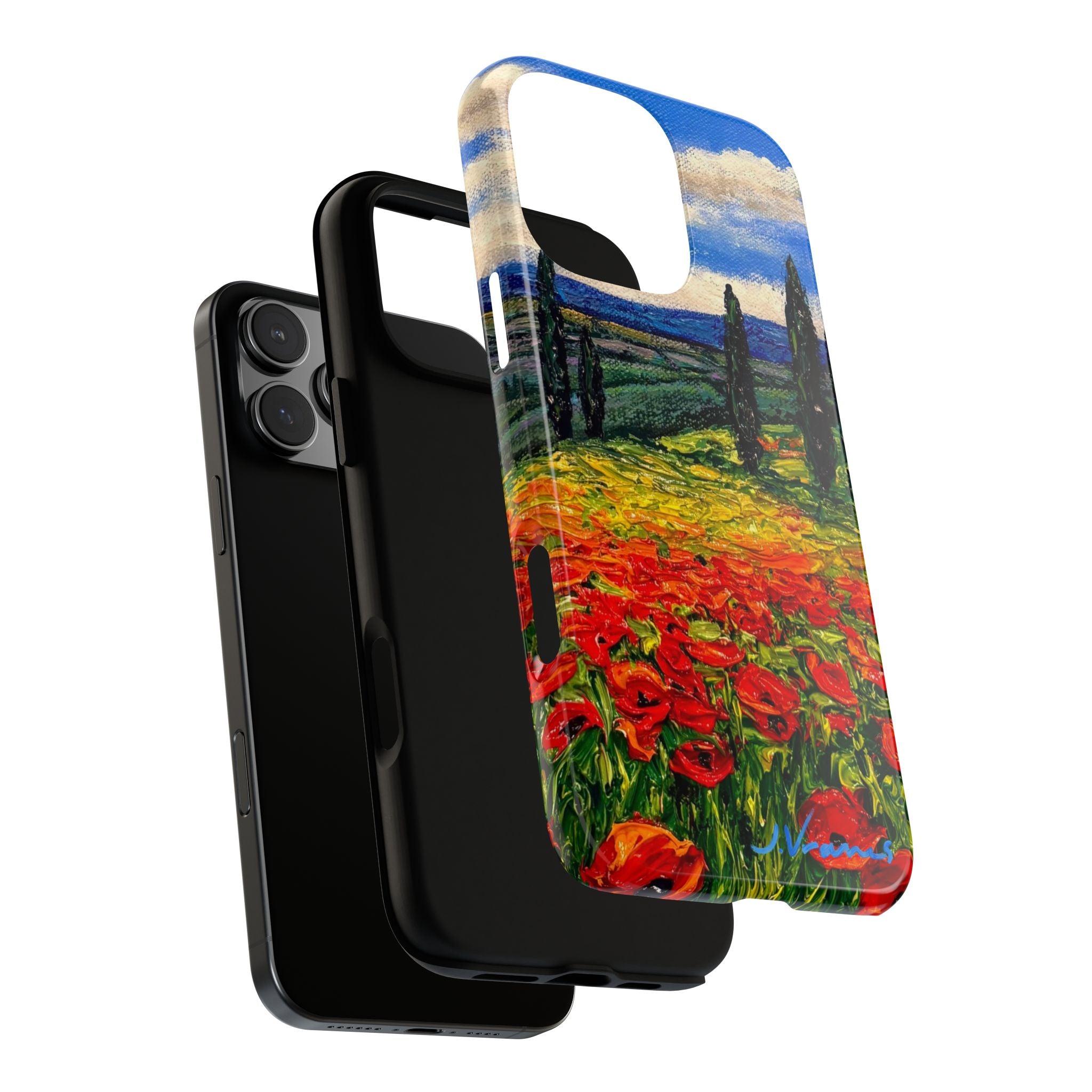 Poppies in Bloom Phone Case