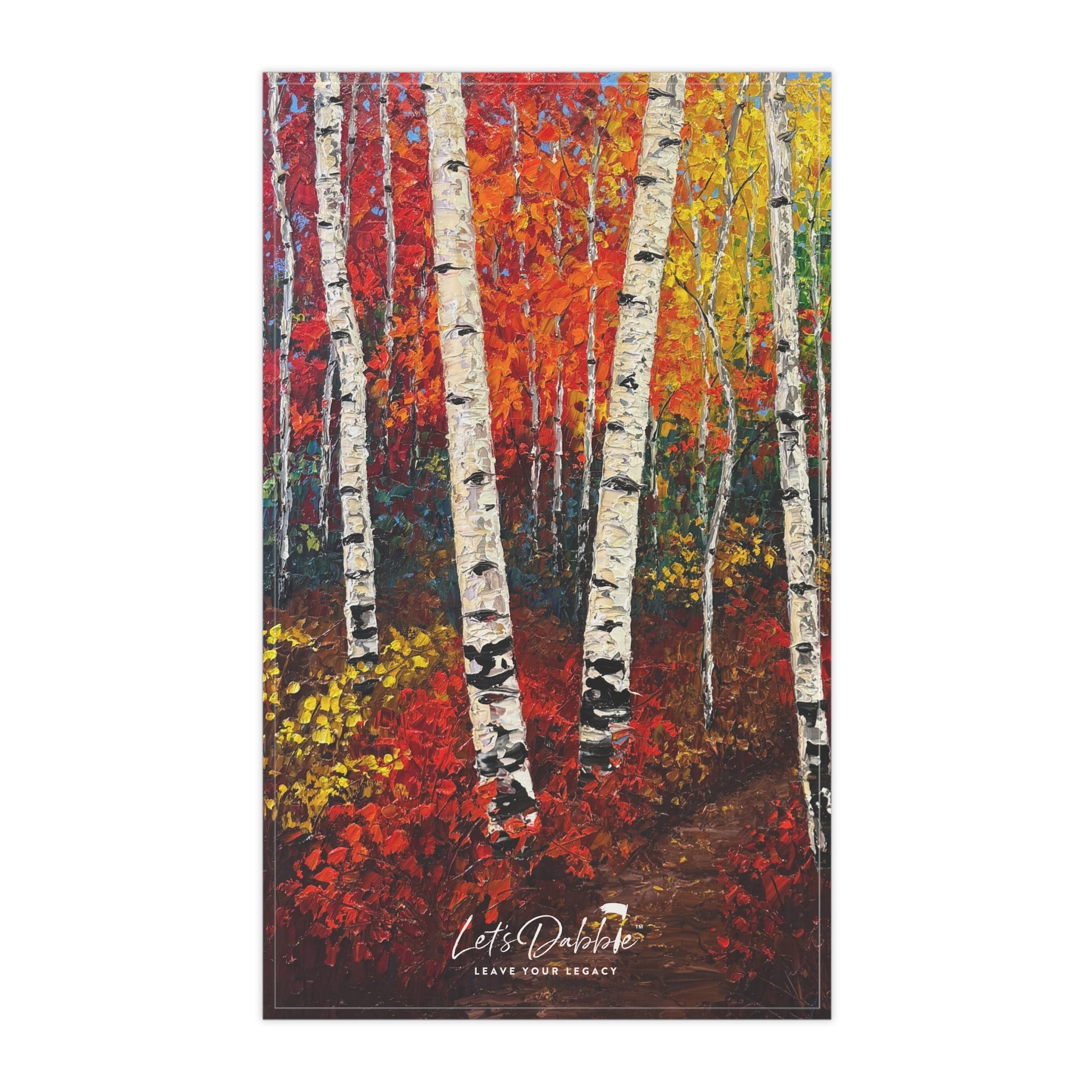October Fall Hand Towel