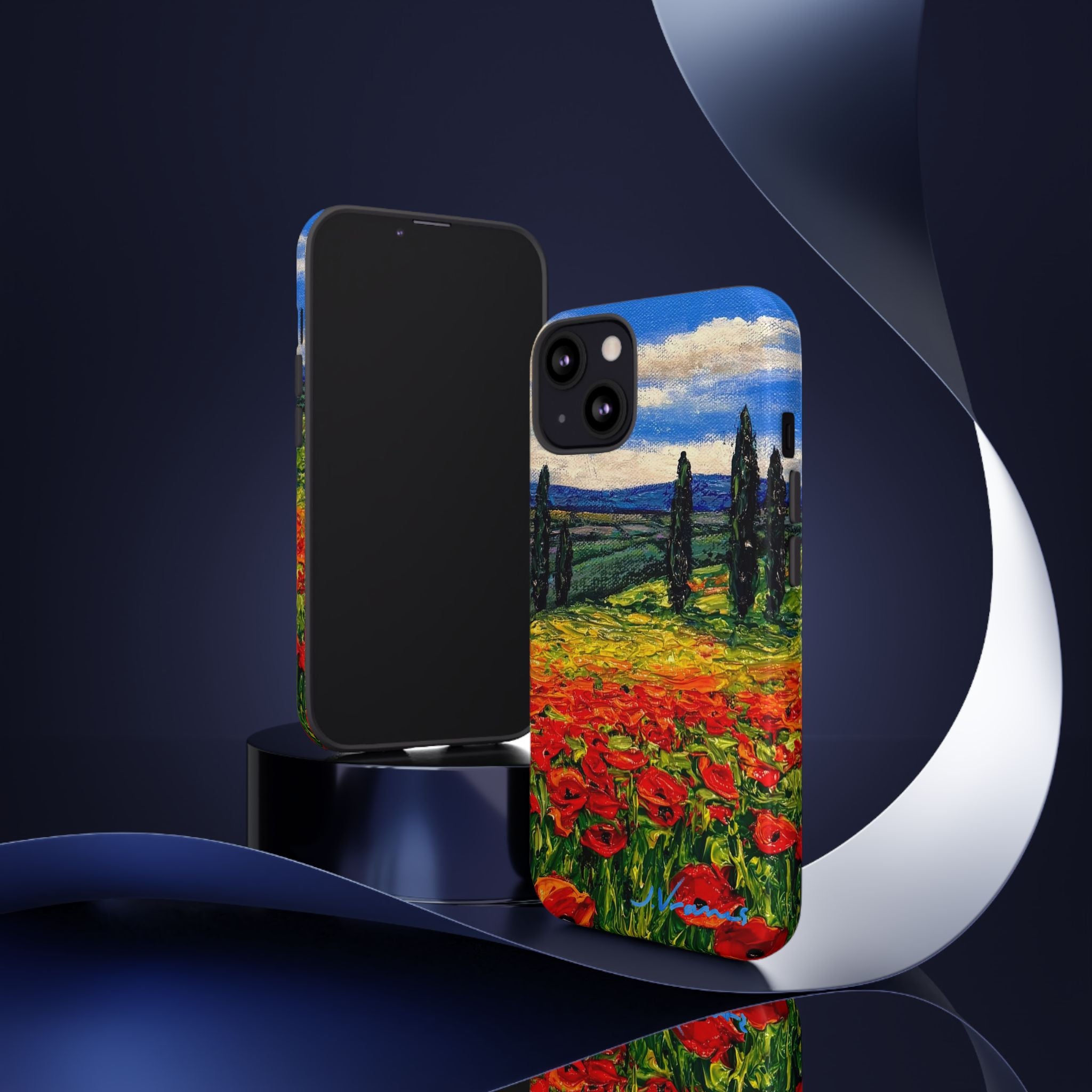 Poppies in Bloom Phone Case