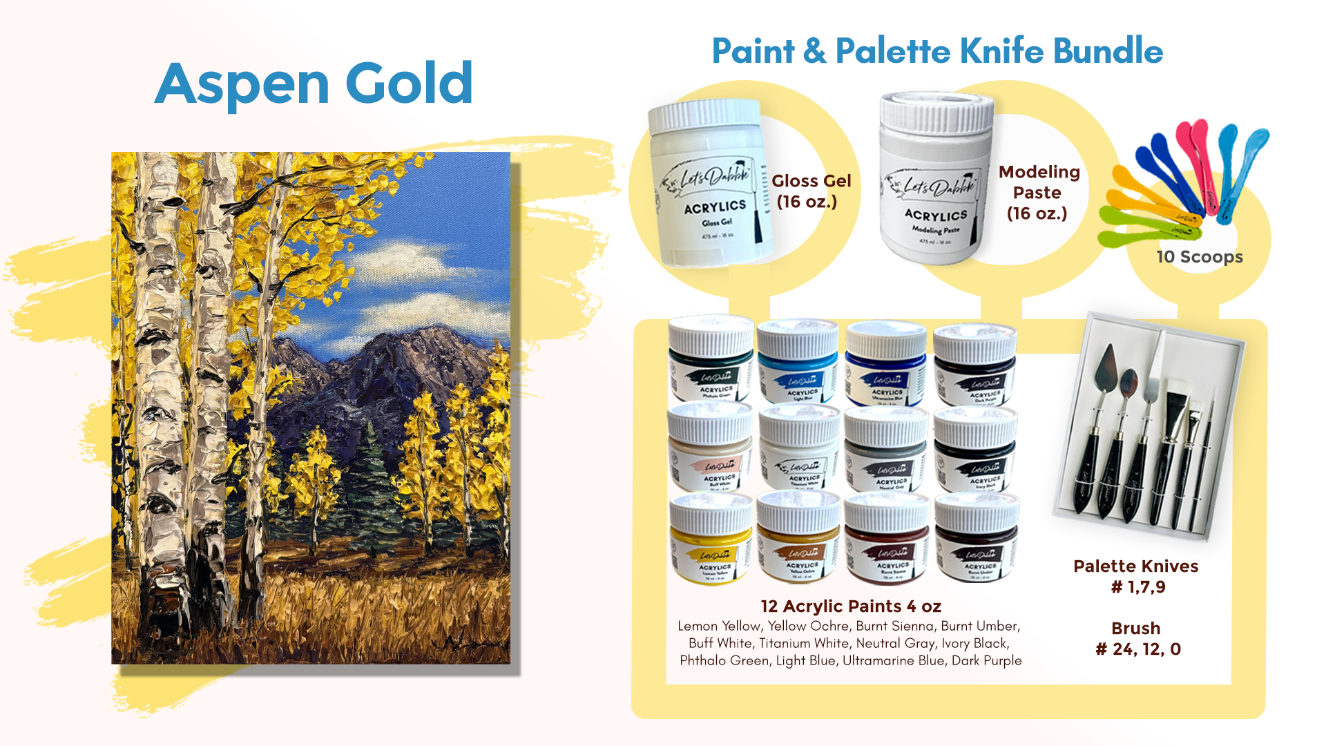 Aspen Gold Paint Bundle