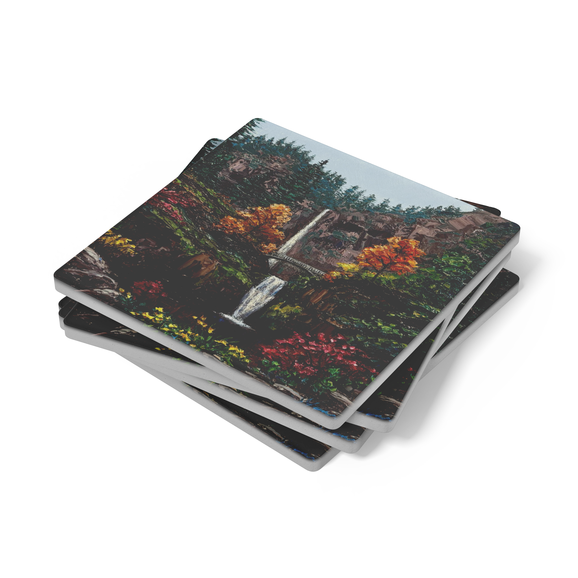 Autumn_at_the_Falls_Square_Stone_Coaster_SquareStoneCoaster_Stack_Mockup.png