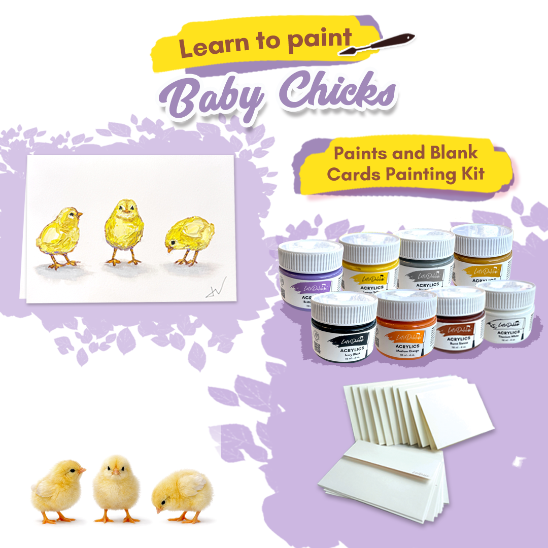 Baby Chicks (Paints & Cardstock Only)