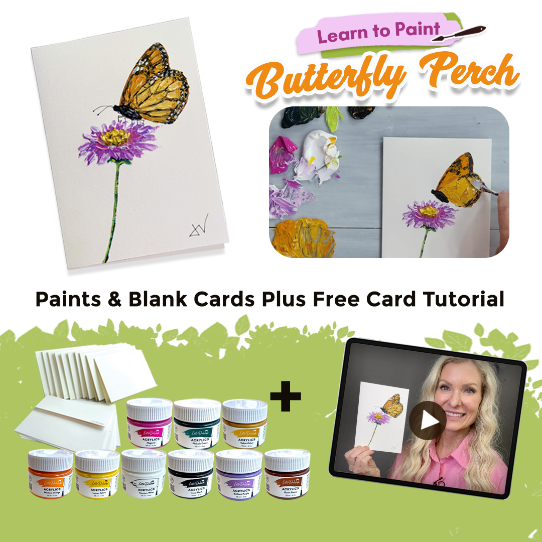 Butterfly Perch (Paints & Cardstock Only)