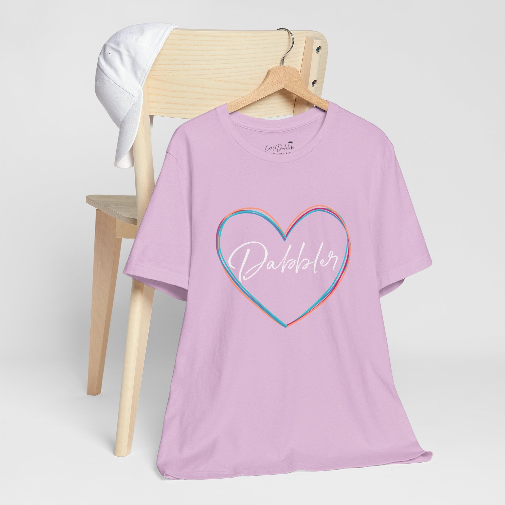 Colorful Dabbler Heart Shirt