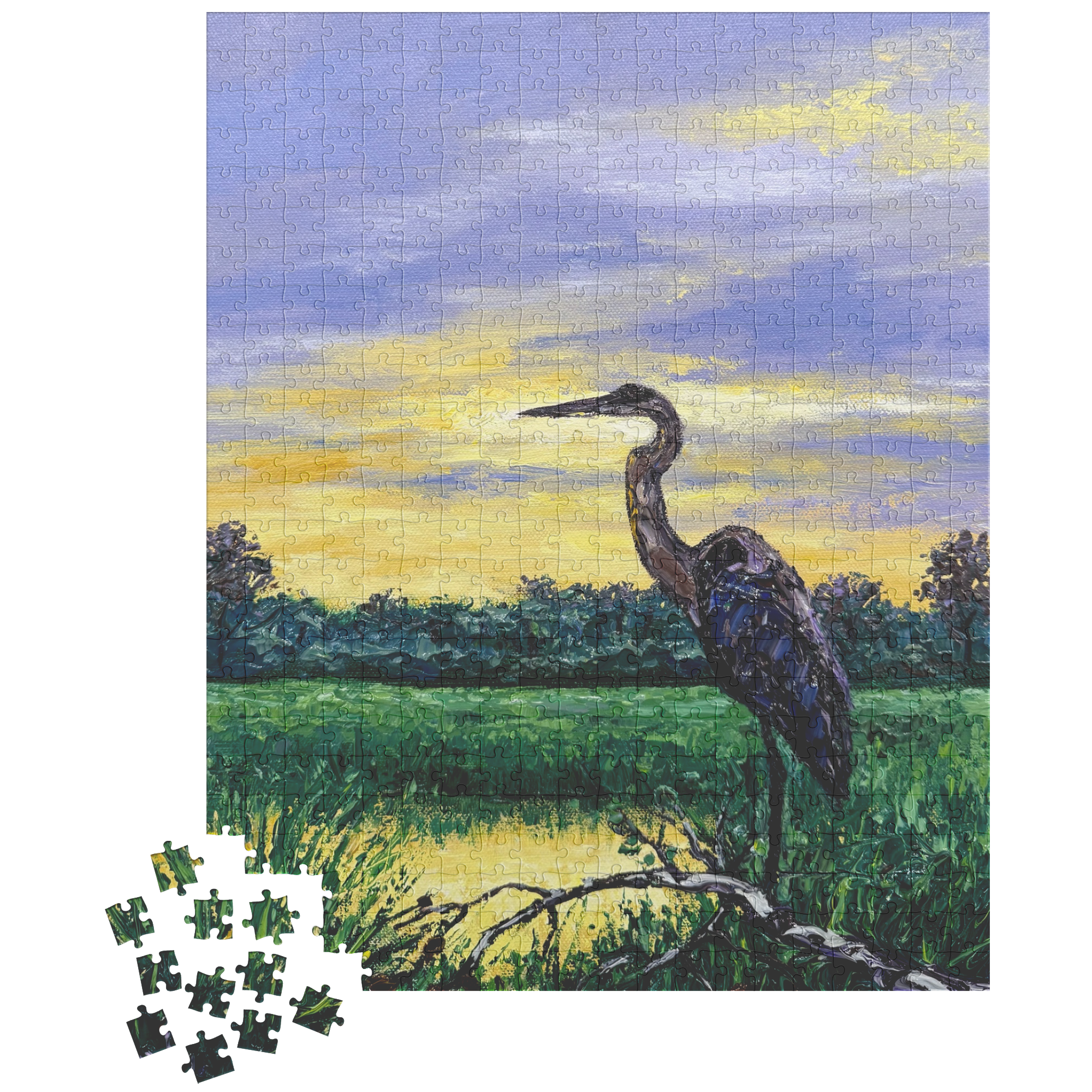 Heron_at_Sunset_Jigsaw_Puzzle_500pc_V_Loose_Mockup.png