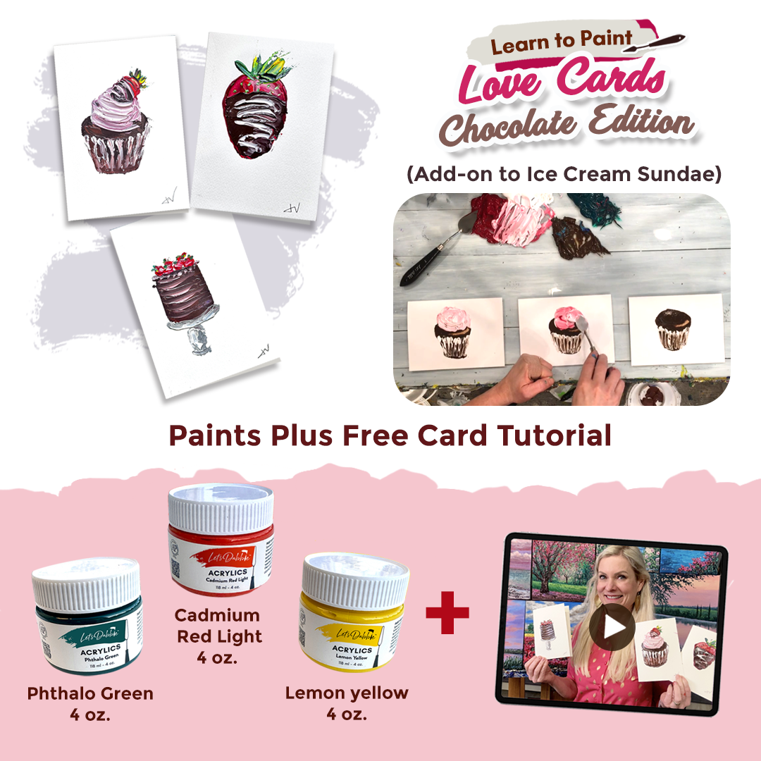 Add On Love Cards: Chocolate Edition Paint Bundle
