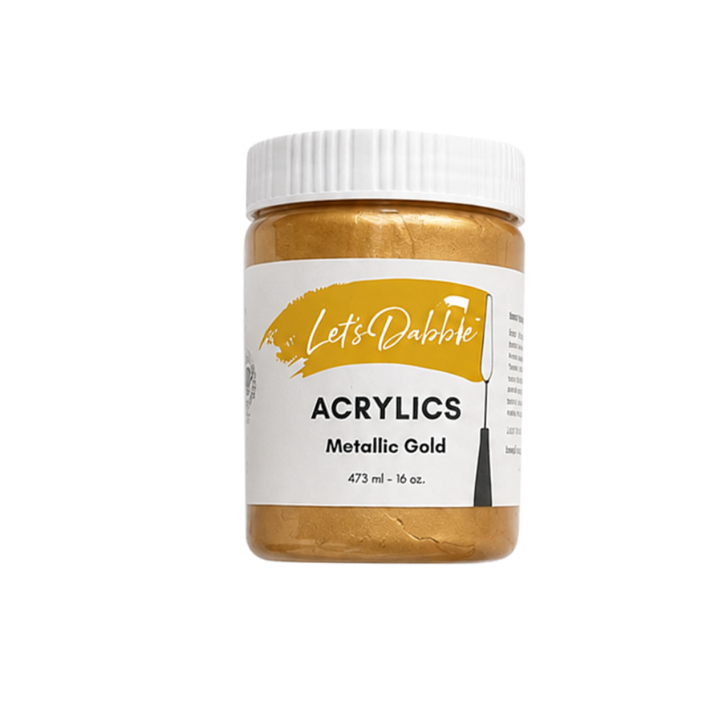 Metallic Gold 16 oz