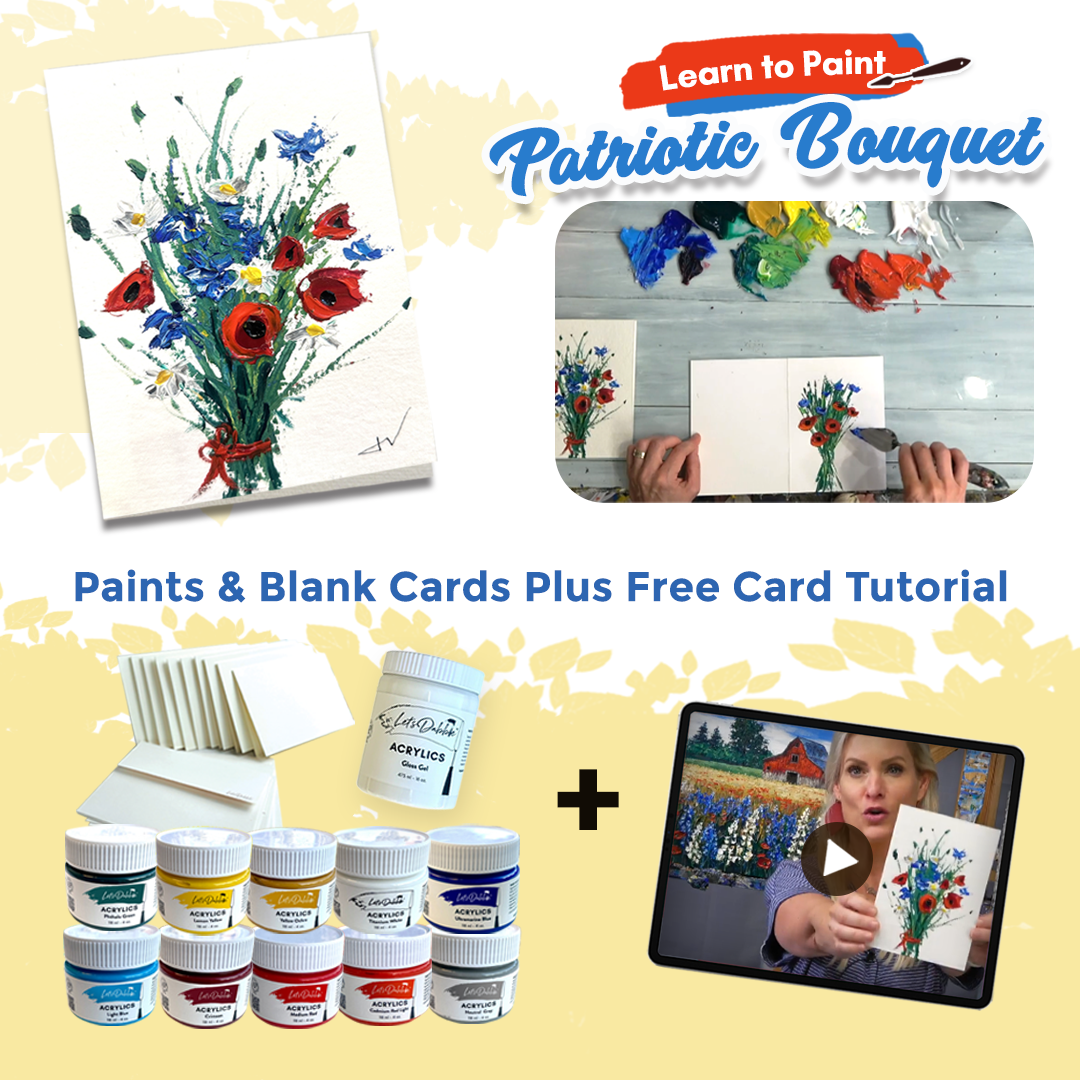 Patriotic Bouquet (Paints & Cardstock Only)