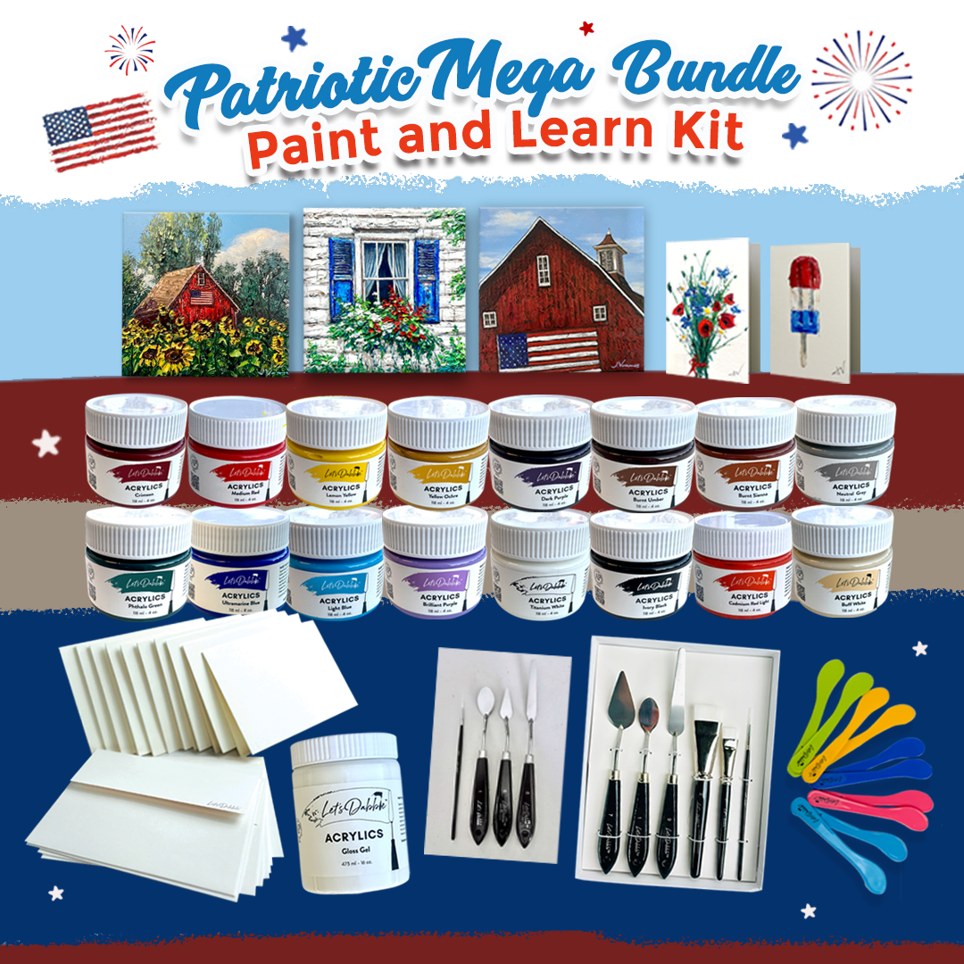 Patriotic Mega Bundle - Paint & Learn Kit