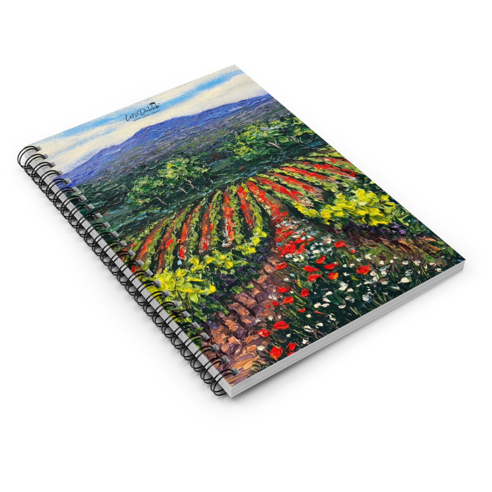 Vineyard in Bloom Notebook