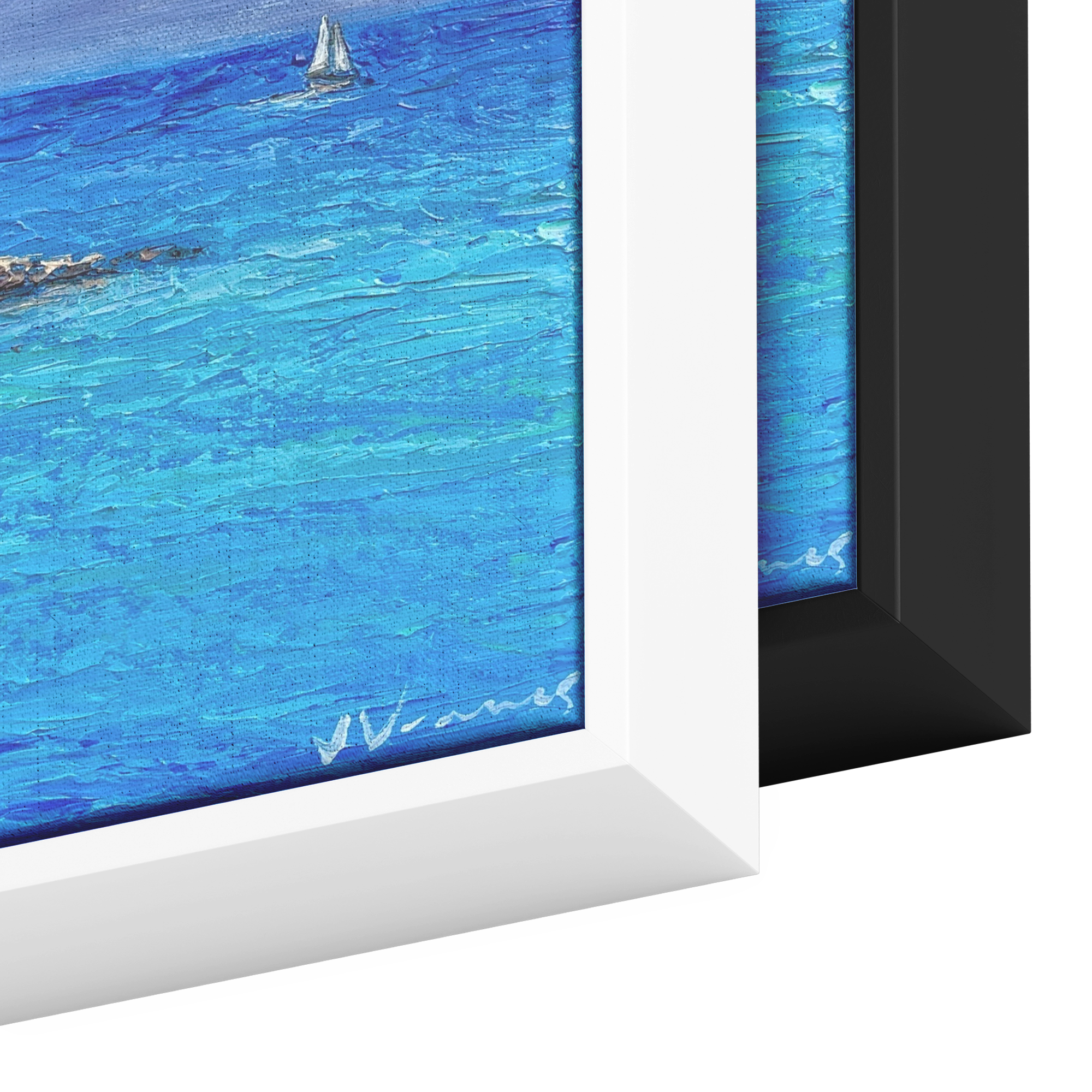 Sailboat_Summer_Framed_Canvas_Framed_Canvas_Square_Color_Options_Mockup.png